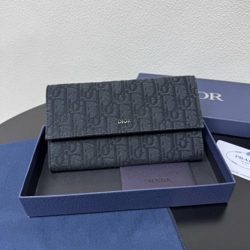 Dior Gravity Embossed Leather Long Wallet - Elegant, Spacious, and Functional 1 Dior Gravity Embossed Leather Long Wallet - Elegant, Spacious, and Functional