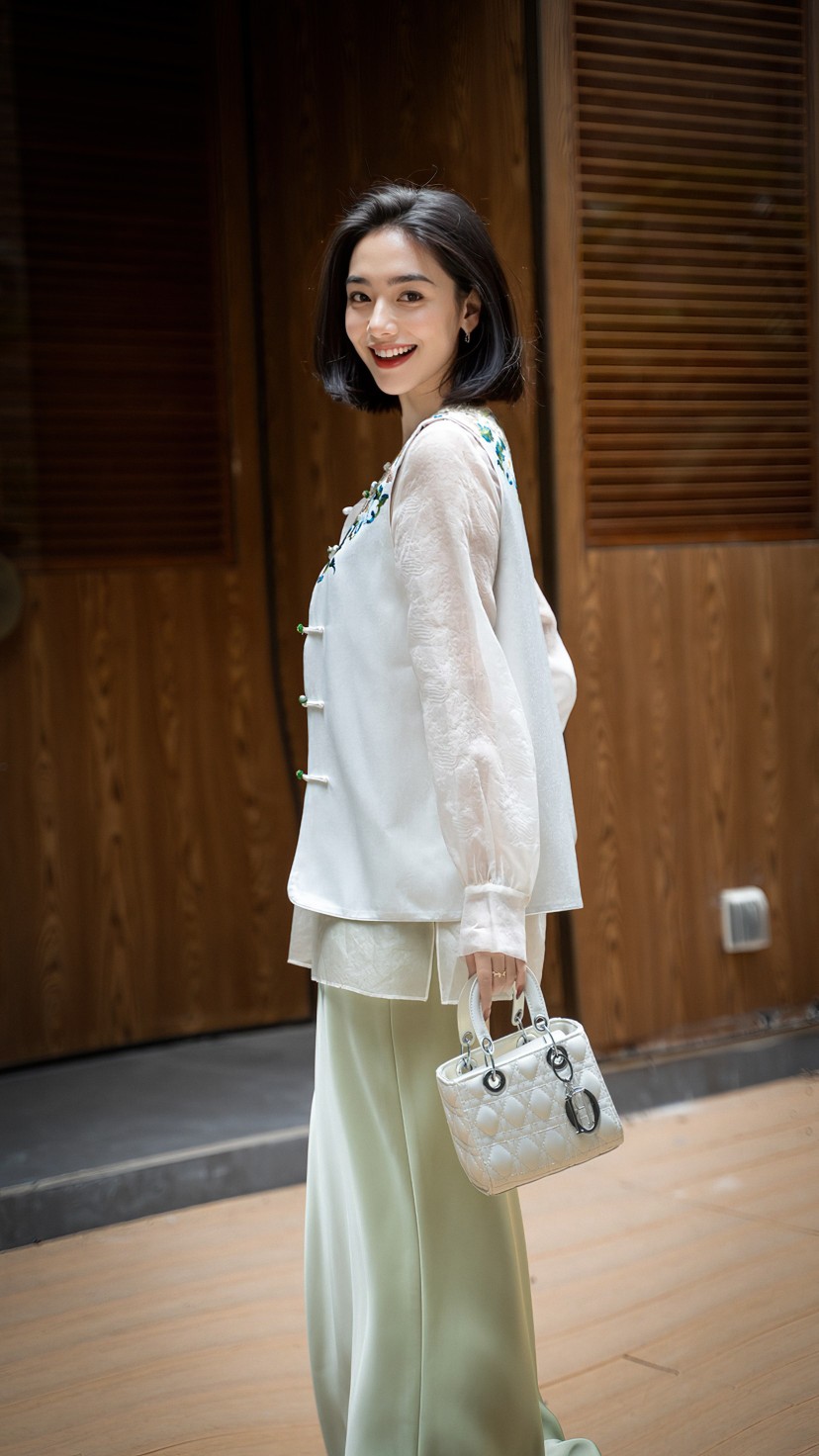 2025 Spring Women’s Suit Collection: High-End Quality with Silver-Coated Acupuncture Details - 图片 5