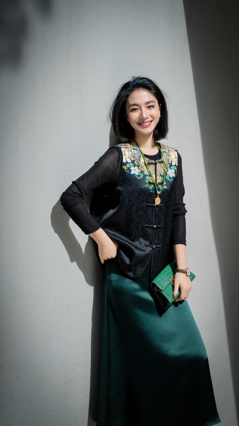 2025 Spring Women’s Suit: High-End Quality with G’s Packing and Silver-Coated Acupuncture Coats - 图片 7