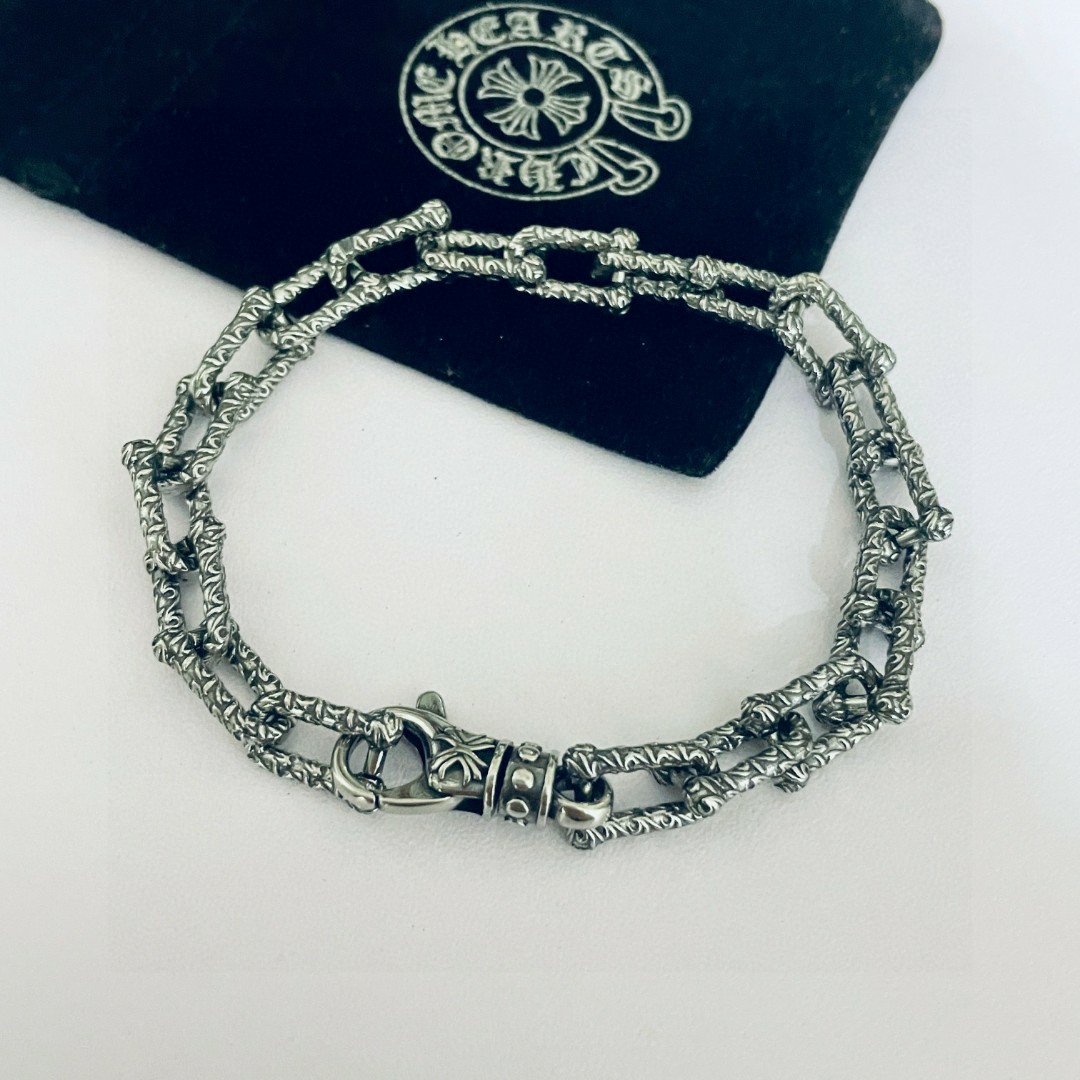 Chrome Hearts Jewelry Bracelet Unisex Men Vintage