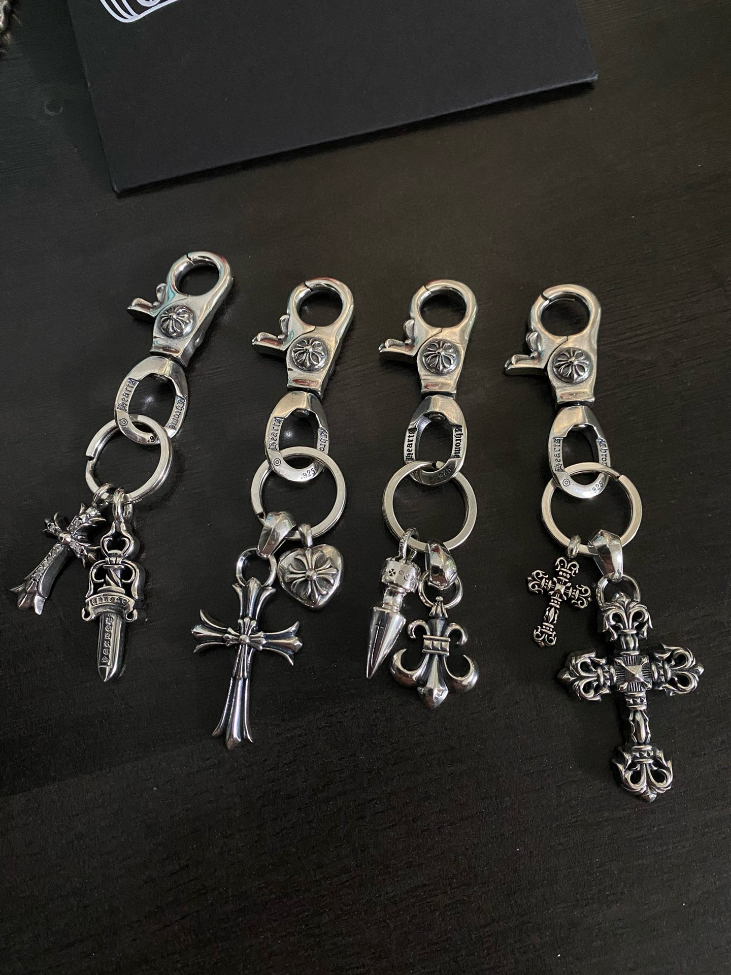 NO:109785,Croheart keychain, jewelry boutique, chrome hearts, keychain19860909克罗心钥匙扣,饰品精品,chrome hearts,keychain,Jewelry