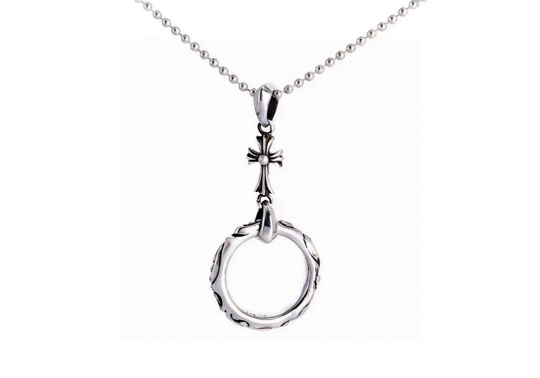 NO:109787,The counter is a craft version of Chrome He@rts Croxin retro combination pendant Pearl necklace Original reproduction Pure handmade ~ Authentic model opening trendy and fashion essentials for both men and women can wear it The same couple style Rock Punk Tsing silver style Retro elements Trendy and versatile official website same style, jewelry quality, chrome hearts, chrome hearts, necklace19860909专柜精工版本 Chrome He@rts克罗心复古组合吊坠 珍珠项链 原版复刻 纯手工打造 ～正品开模潮流时尚必备 男女均可佩戴 情侣款同款 摇滚朋克泰银风格 复古元素 潮流百搭 官网同款,饰品精品,chrome hearts,chrome hearts,necklace,Jewelry