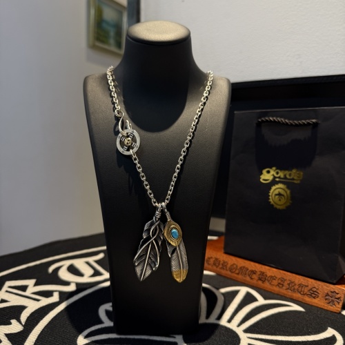Goro's Takahashi Feather Necklace - Handmade Sterling Silver Pendant 1 Goro's Takahashi Feather Necklace - Handmade Sterling Silver Pendant