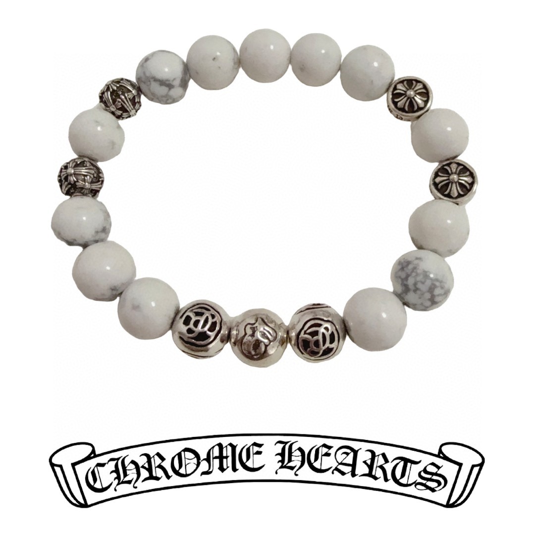 NO:113472,Batch New [Counter Quality] Chrome Hearts Croxin Classic retro multi-element white turquoise bracelet, Kuaishou/ins/Little Red Book popular, different concave and convex and convex design styles present unique. Cross Scout flowers are Croxin's logo, so they last longer. Genuine version Chrome Hearts Croxin Difference to the market ordinary light version, match the quality of the version, look at the details of the letter printing, retro old gray oxygen level. Seiko version!  , jewelry boutique, chrome hearts, chrome hearts, bracelet19860909批 新款【专柜品质】Chrome Hearts克罗心 经典复古多元素白松石手串手链 ,快手/ins/小红书热门,凹凸造型不同的花纹设计风格呈现出与众不同 十字架童军花是克罗心的标志 所以更经久不衰 正品打版Chrome Hearts克罗心 区别市场普通轻版 对版对标品质 看字印细节 复古做旧灰氧程度.精工版本！,饰品精品,chrome hearts,chrome hearts,bracelet,Jewelry