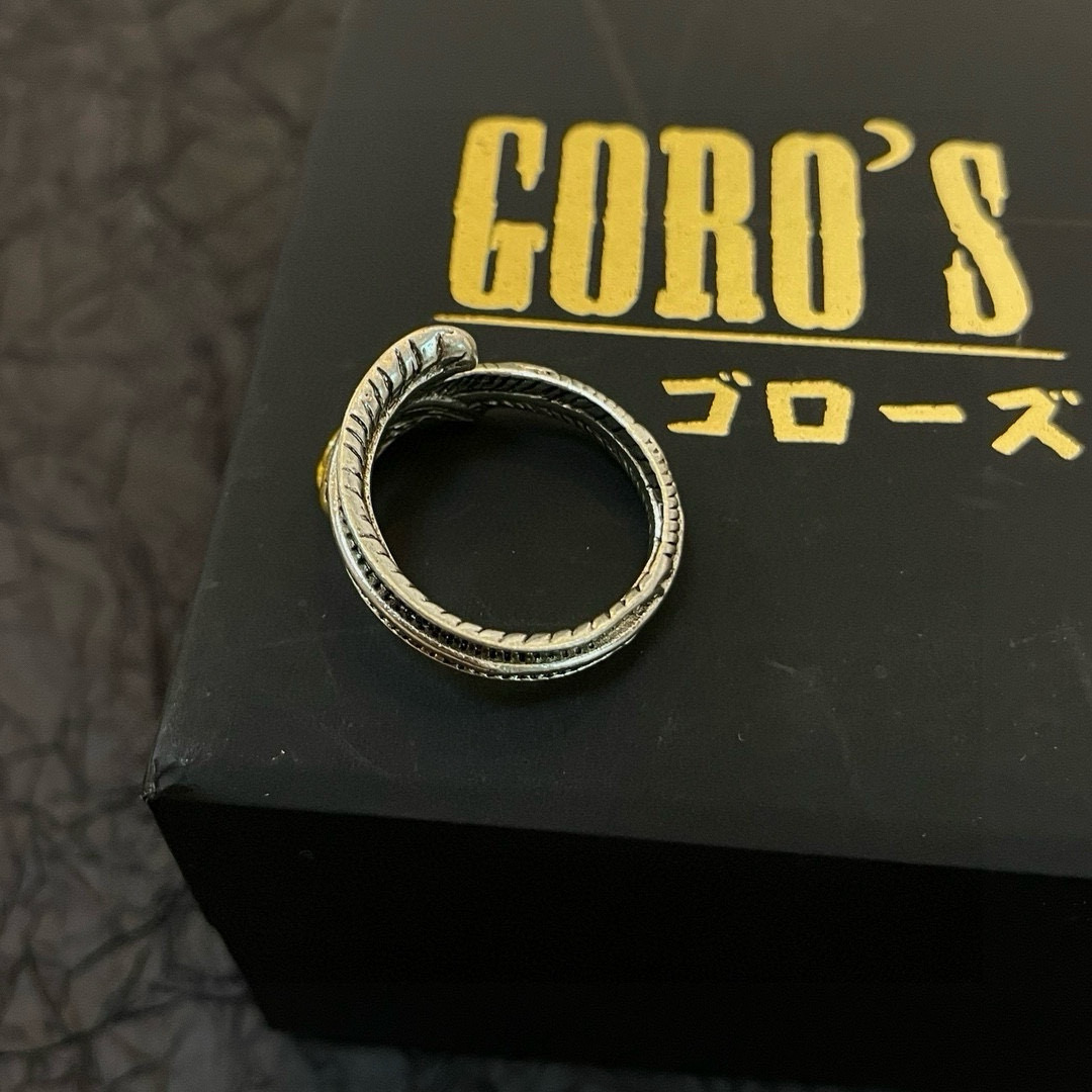 批💰85 【新品上架】Goro’s高桥吾郎鹰嘴开口戒指,顶级版本 认准独家拍摄 主攻高端市场 绝对区别普通版本!图片产品细节与ZP一致!原版制作工艺 精工品质 纯手工打造 ~正品开模💝潮流时尚必备 男女均可佩戴 情侣款同款 摇滚朋克泰银风格 复古元素 潮流百搭 官网同款❤️