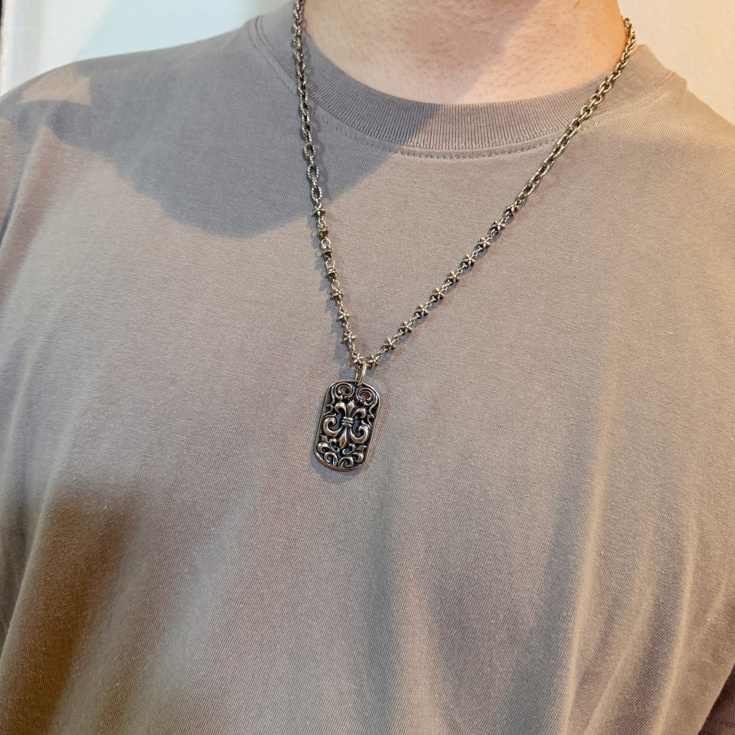 Chrome Hearts Inspired Vintage Necklace - Cross Pendant, Punk Style 3 i1750261404666 1476 0 1