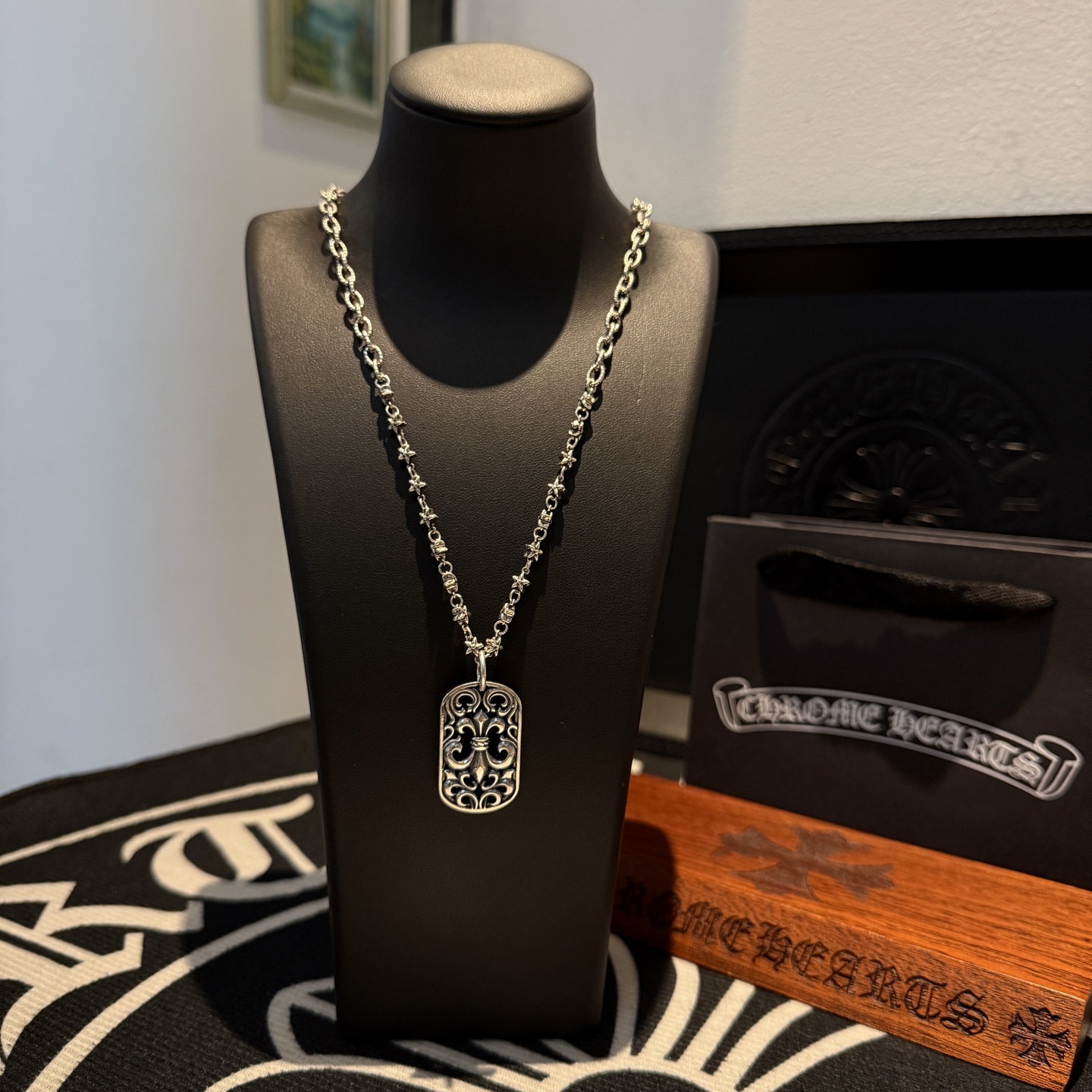 Chrome Hearts Inspired Vintage Necklace - Cross Pendant, Punk Style 7 i1750261404688 1621 0 2