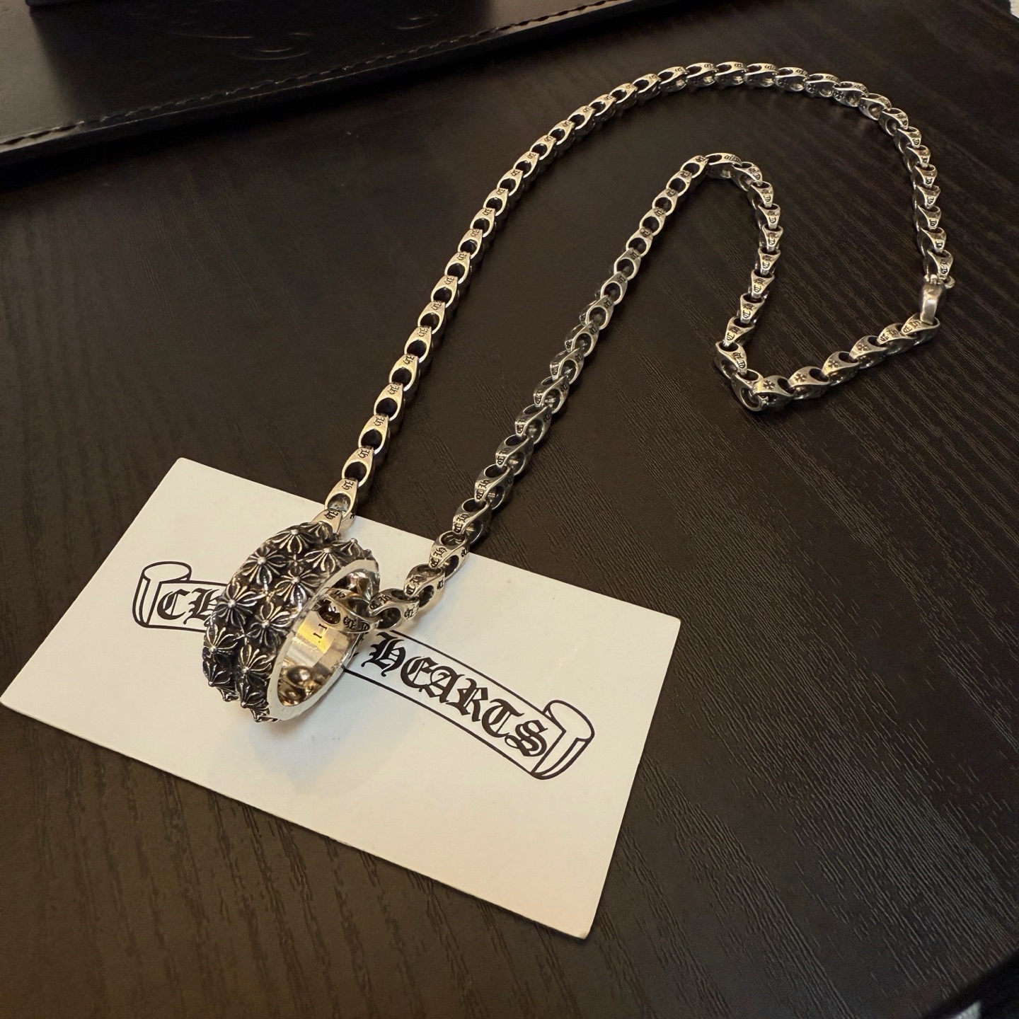 Chrome Hearts Style Cross Pendant Necklace, Retro Punk Sterling Silver 8 i1750261572170 8369 0 3