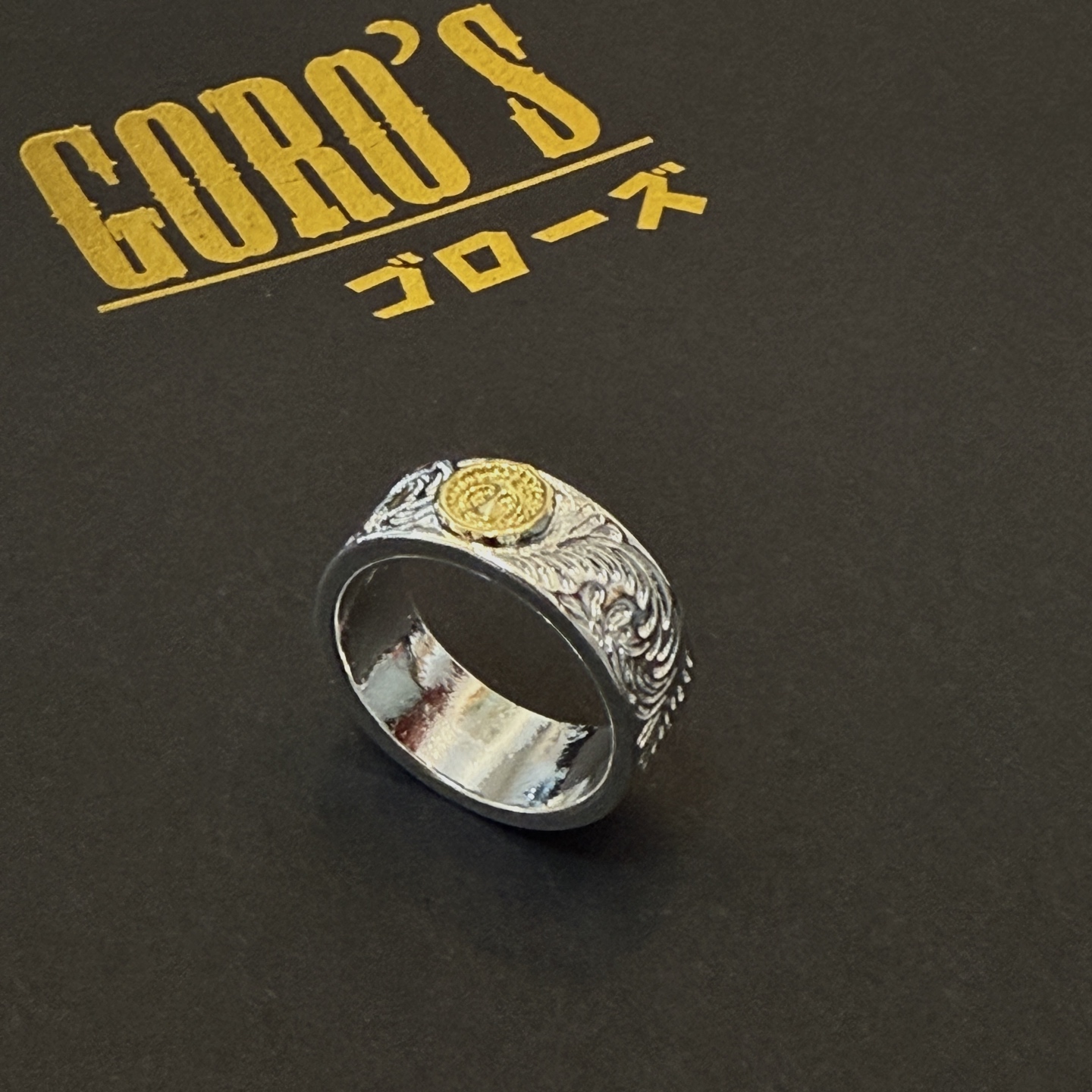 “High-End Goro’s Gold Ring: Exclusive Handmade Top-of-the-Art Design for Men and Women”