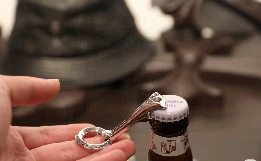 批 新款【专柜品质】Chrome Hearts克罗心经典复古多元素十字架项链 开瓶器吊坠 快手/ins/