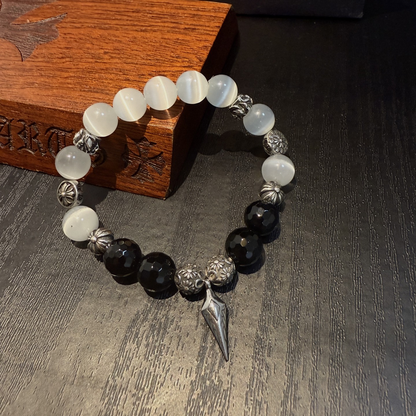  新款【专柜品质】Chrome Hearts克罗心 经典复古多元素手串手链 ，快手/ins/小红书热门，
