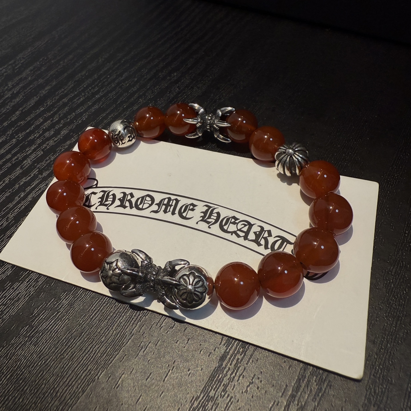 批 新款【专柜品质】Chrome Hearts克罗心 经典复古多元素手串手链 ，快手/ins/小红书热门