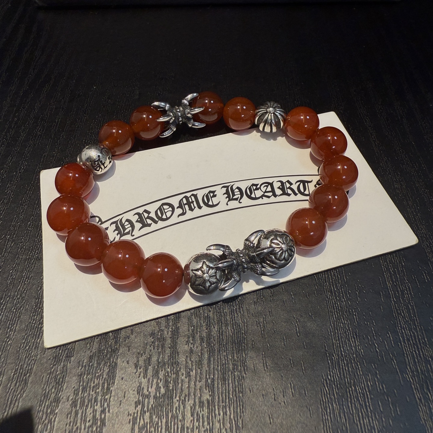 批 新款【专柜品质】Chrome Hearts克罗心 经典复古多元素手串手链 ，快手/ins/小红书热门