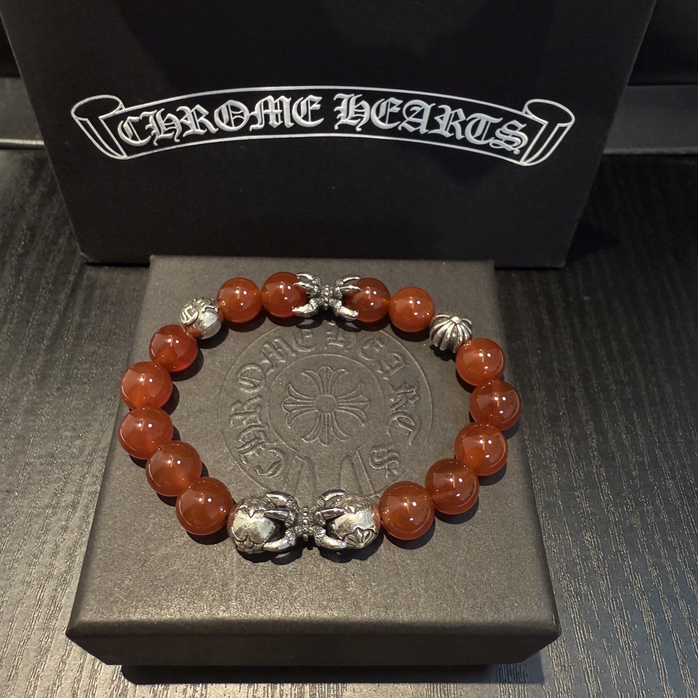 批 新款【专柜品质】Chrome Hearts克罗心 经典复古多元素手串手链 ，快手/ins/小红书热门