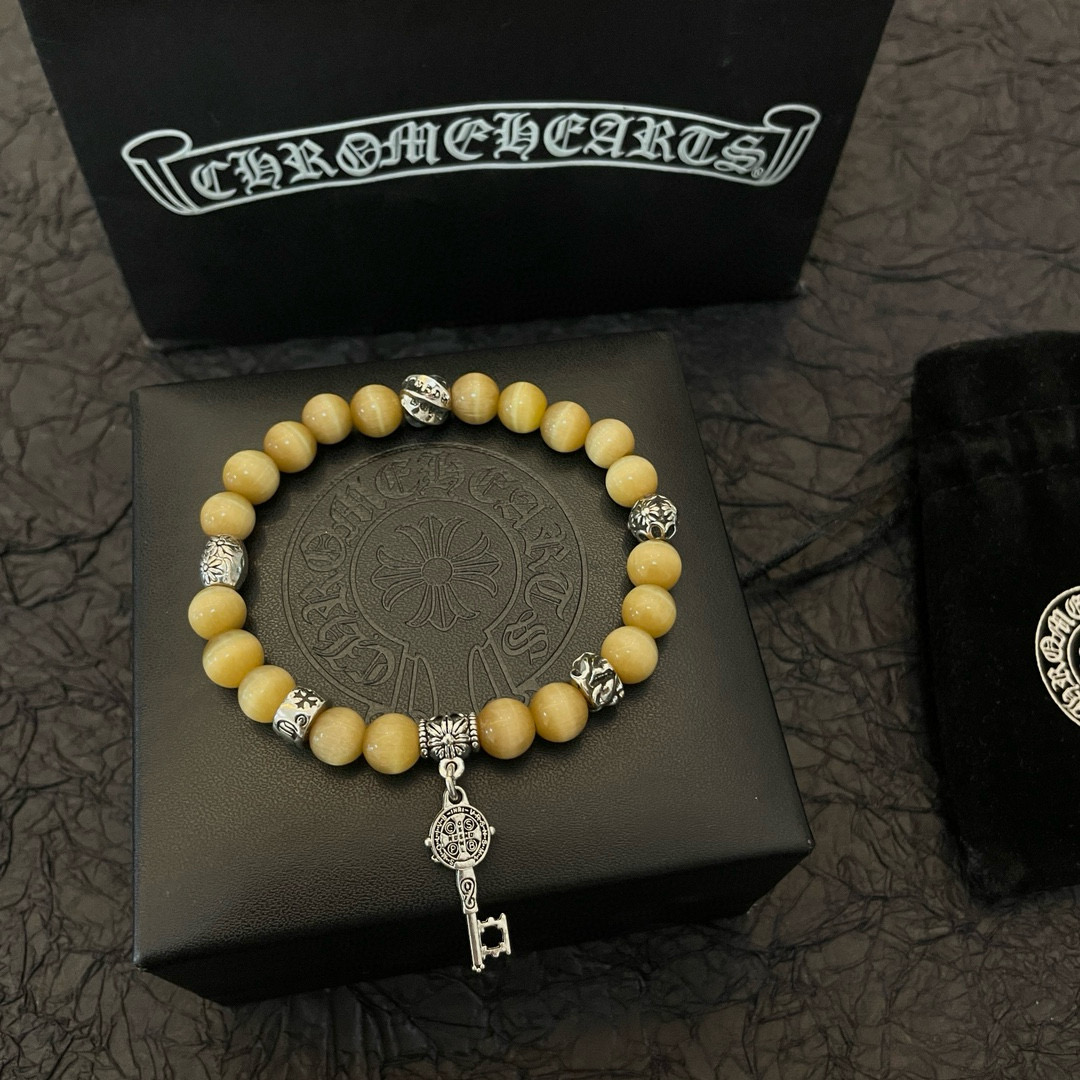  新款【专柜品质】Chrome Hearts克罗心 经典复古多元素手串手链 ，快手/ins/小红书热门，