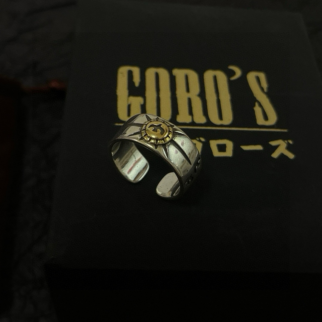   【新品上架】Goro’s高桥吾郎戒指，顶级版本 认准独家拍摄 主攻高端市场 绝对区别普通版本！图片产