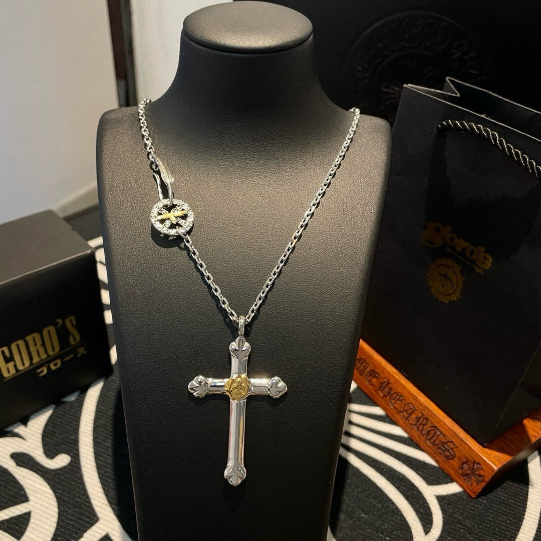 批  【新品上架】Goro’s高桥吾郎老鹰十字架吊坠，高桥经典项链，顶级版本，认准独家拍摄，主攻高端市场