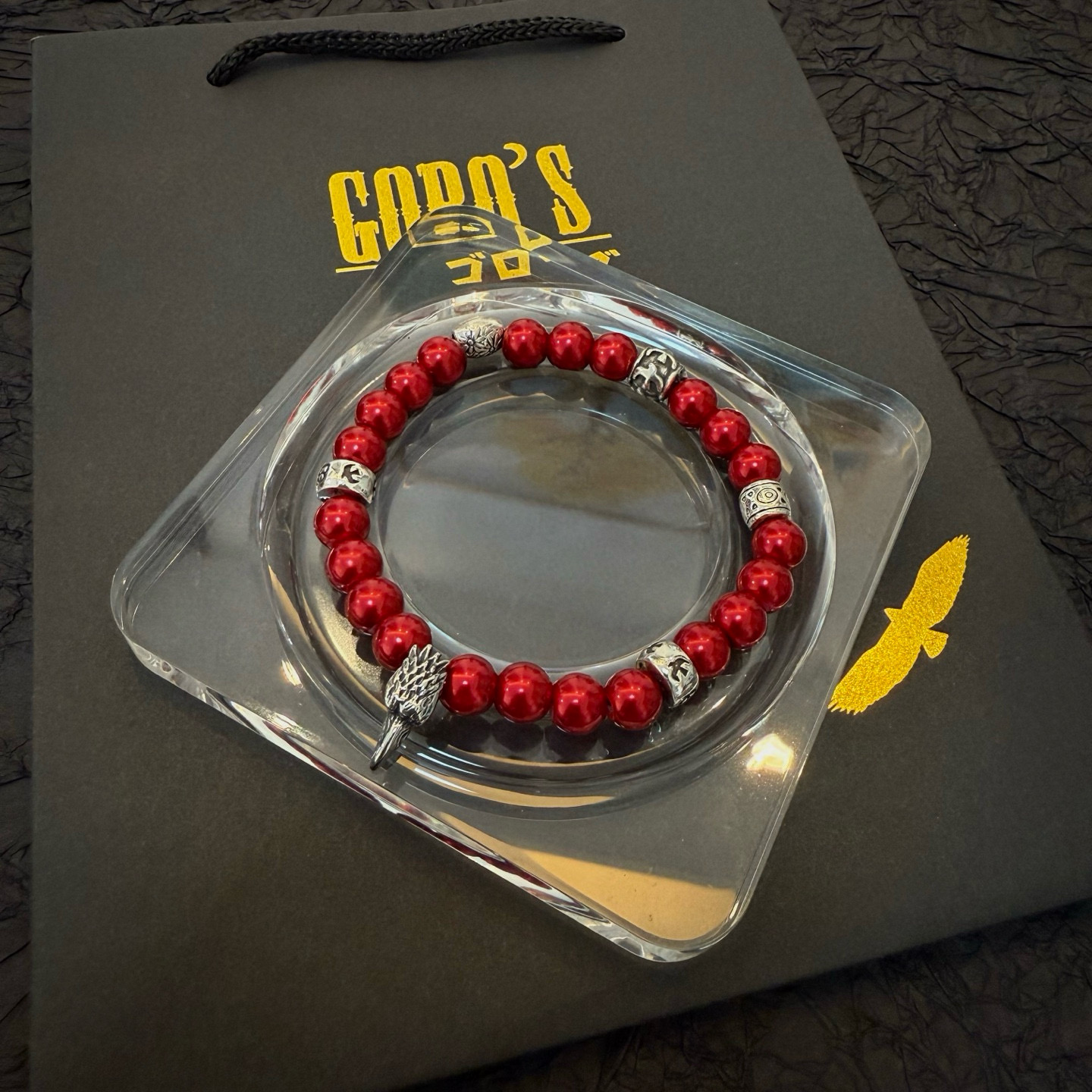 批  【新品上架】Goro’s高桥吾郎复古松石飞鹰手链，顶级版本 认准独家拍摄 主攻高端市场 绝对区别普