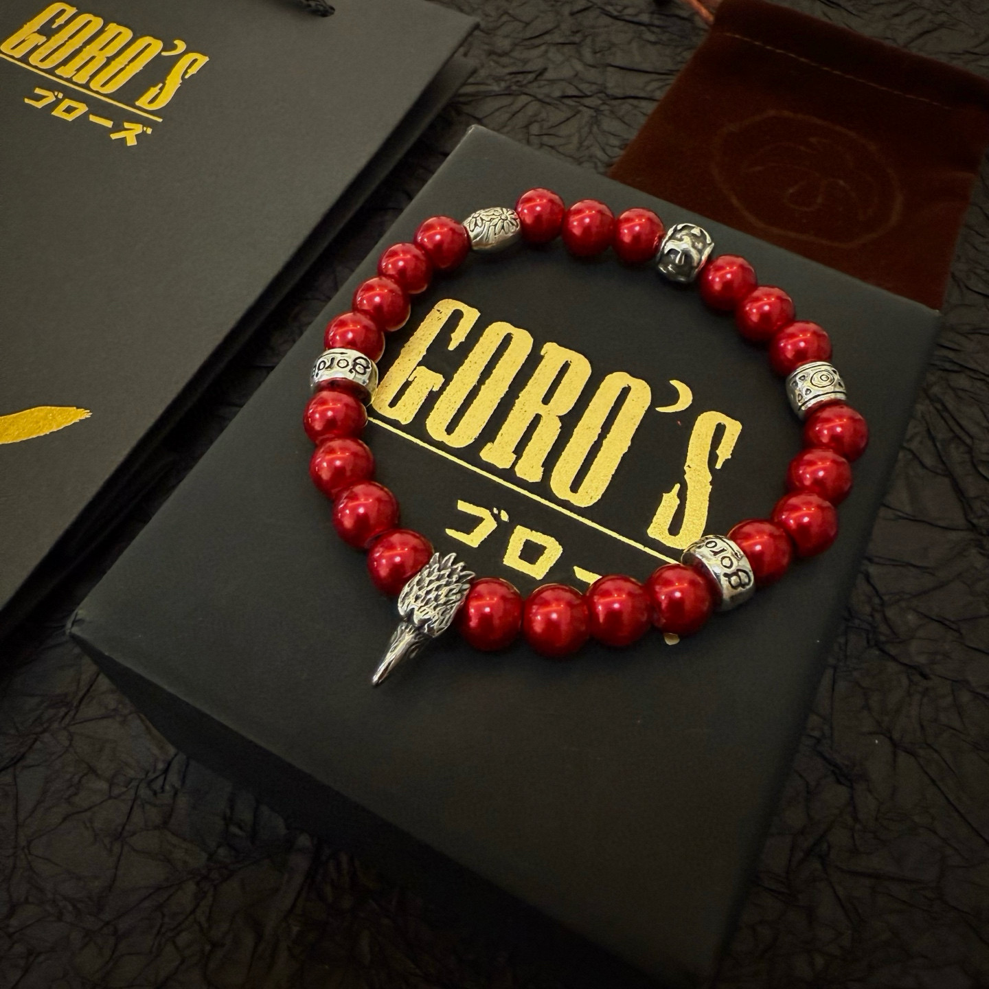 批  【新品上架】Goro’s高桥吾郎复古松石飞鹰手链，顶级版本 认准独家拍摄 主攻高端市场 绝对区别普