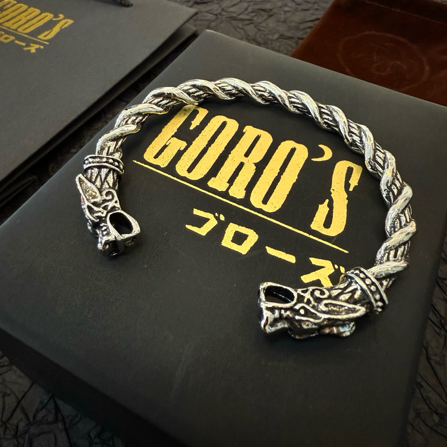 批   【新品上架】Goro’s高桥吾郎开口手镯 顶级版本 认准独家拍摄 主攻高端市场 绝对区别普通版本