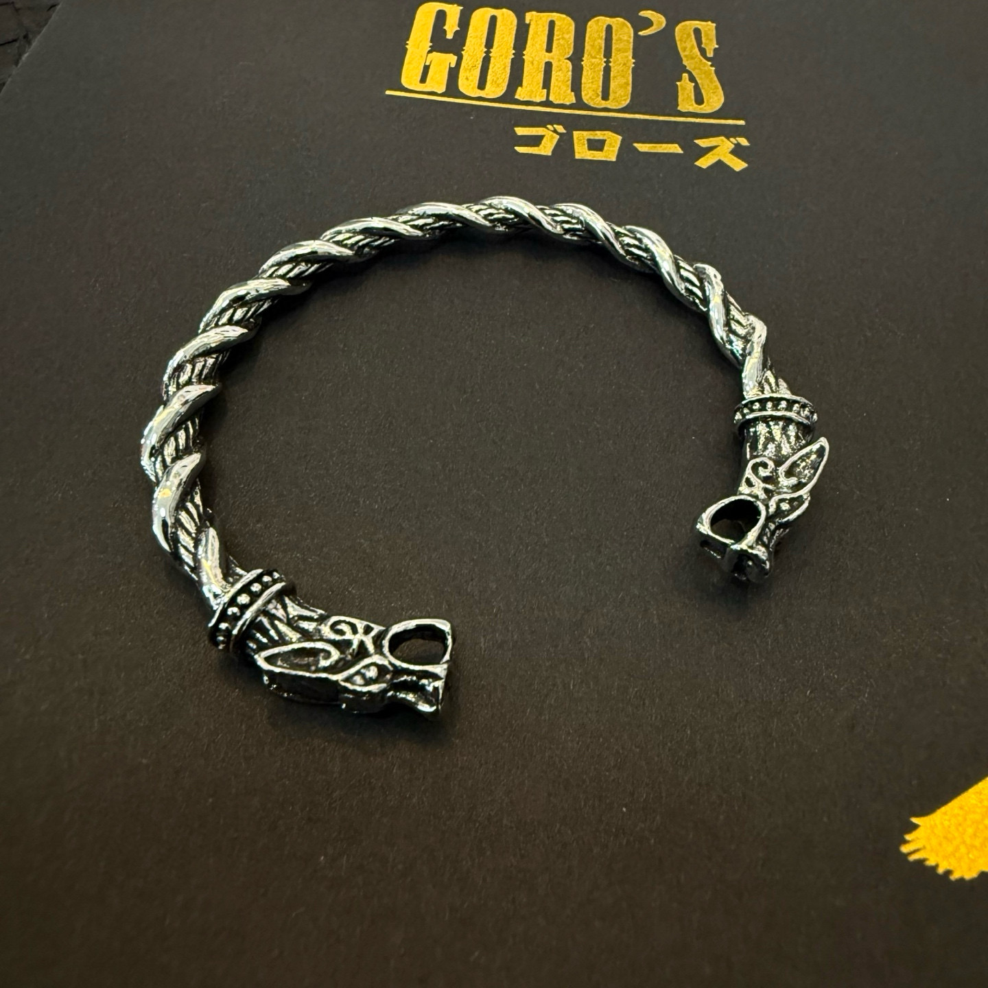 批   【新品上架】Goro’s高桥吾郎开口手镯 顶级版本 认准独家拍摄 主攻高端市场 绝对区别普通版本
