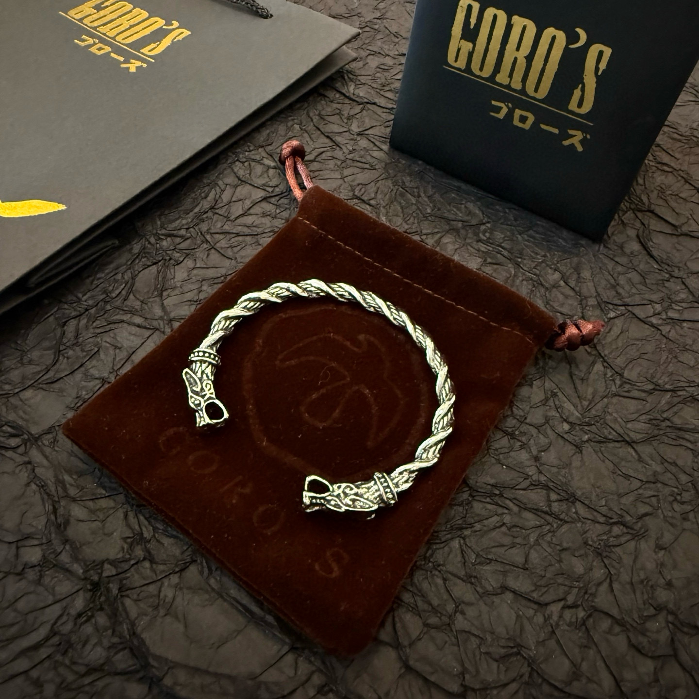 批   【新品上架】Goro’s高桥吾郎开口手镯 顶级版本 认准独家拍摄 主攻高端市场 绝对区别普通版本