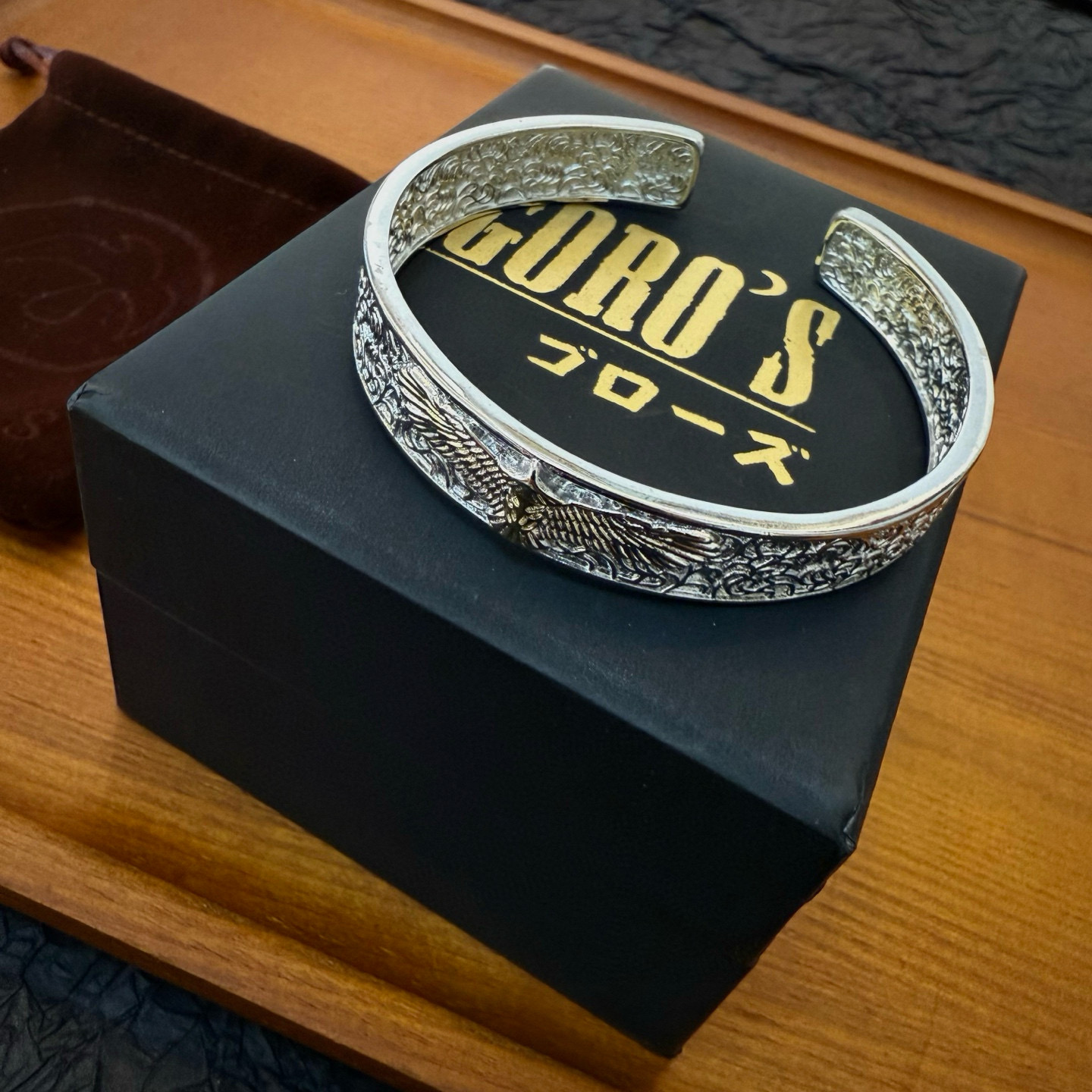 批  【新品上架】Goro’s高桥吾郎金鹰开口手镯，顶级版本 认准独家拍摄 主攻高端市场 绝对区别普通版