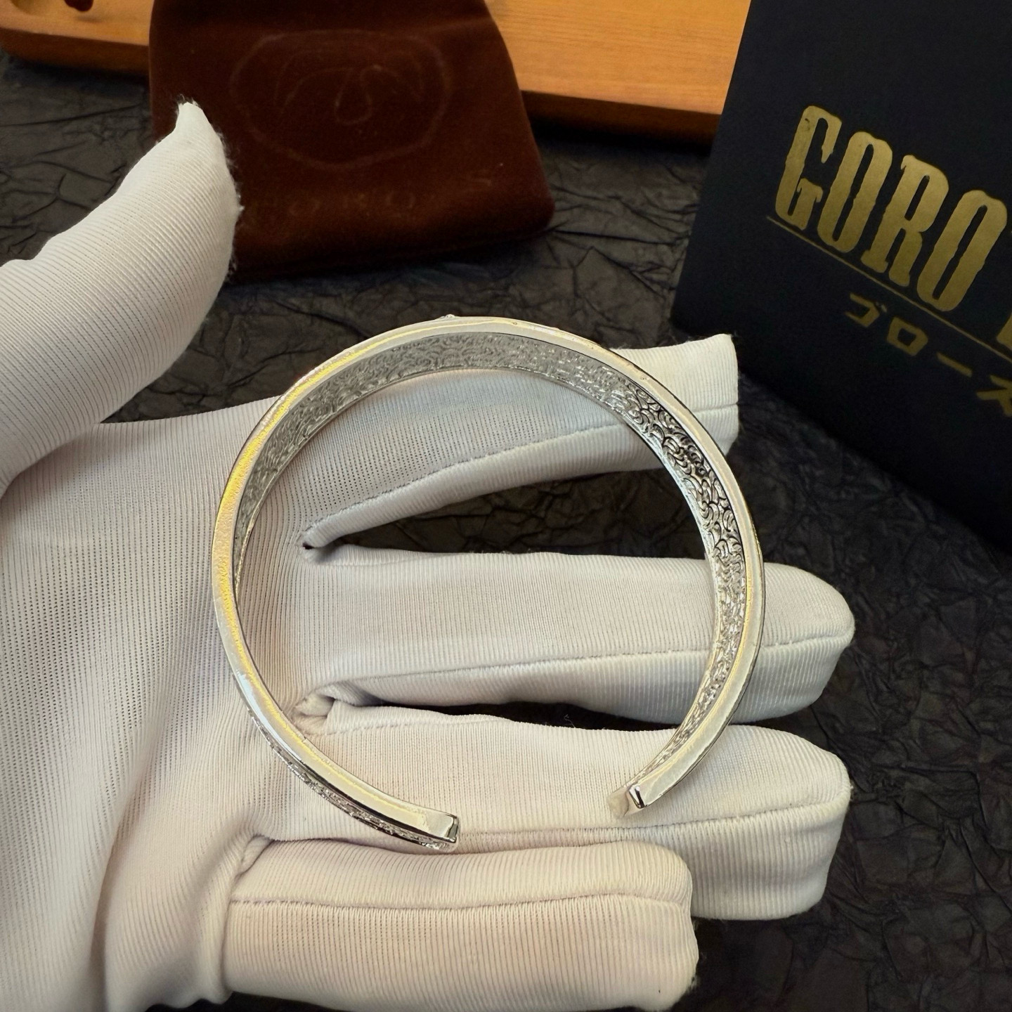 批  【新品上架】Goro’s高桥吾郎金鹰开口手镯，顶级版本 认准独家拍摄 主攻高端市场 绝对区别普通版