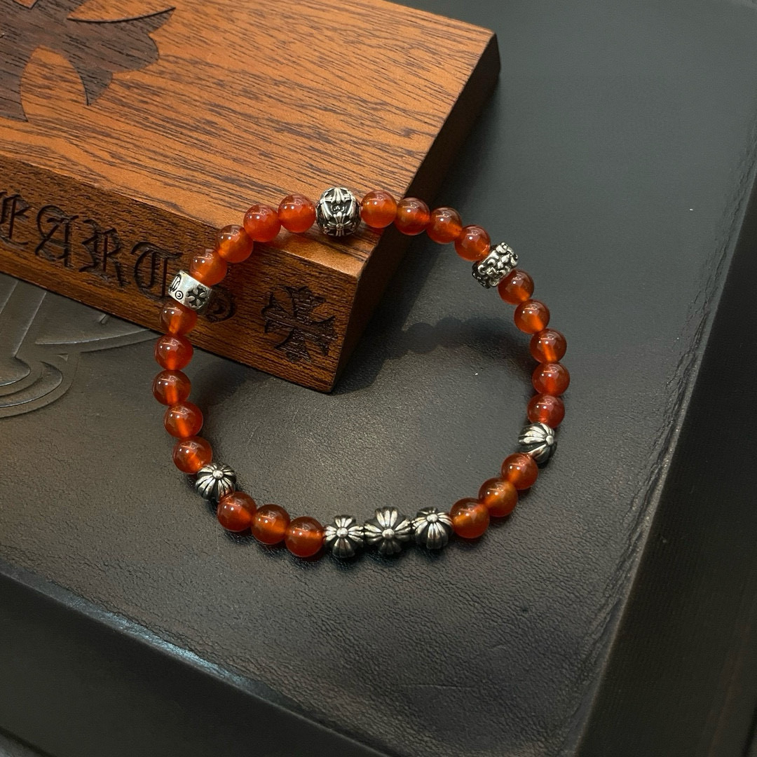批 新款【专柜品质】Chrome Hearts克罗心 经典复古多元素手串手链 ，快手/ins/小红书热门