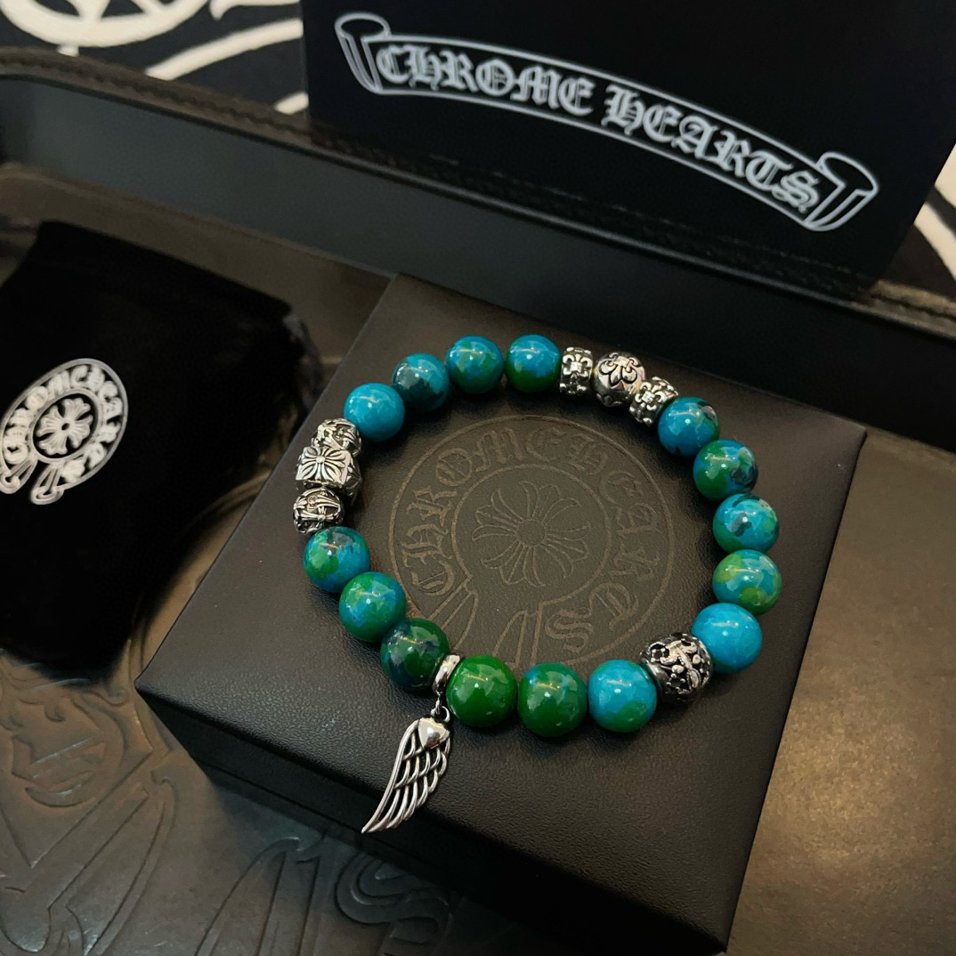 批 新款【专柜品质】Chrome Hearts克罗心 经典复古多元素手串手链 ，快手/ins/小红书热门