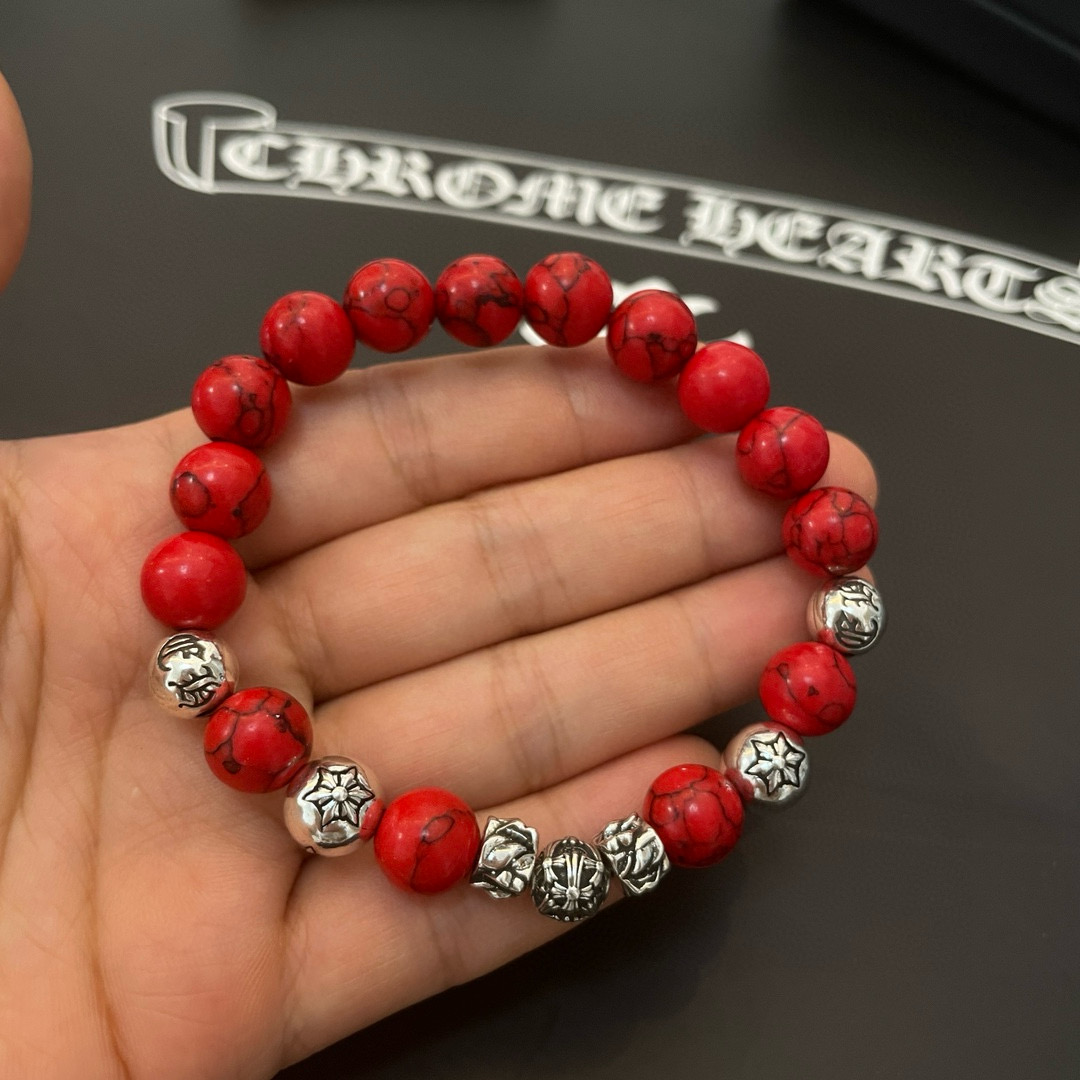 批 新款【专柜品质】Chrome Hearts克罗心 经典复古多元素手串手链 ，快手/ins/小红书热门
