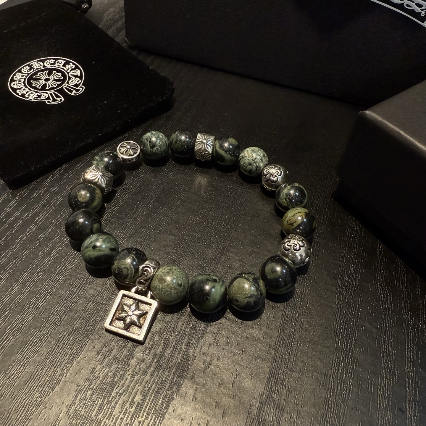  新款【专柜品质】Chrome Hearts克罗心 经典复古多元素手串手链 ，快手/ins/小红书热门，