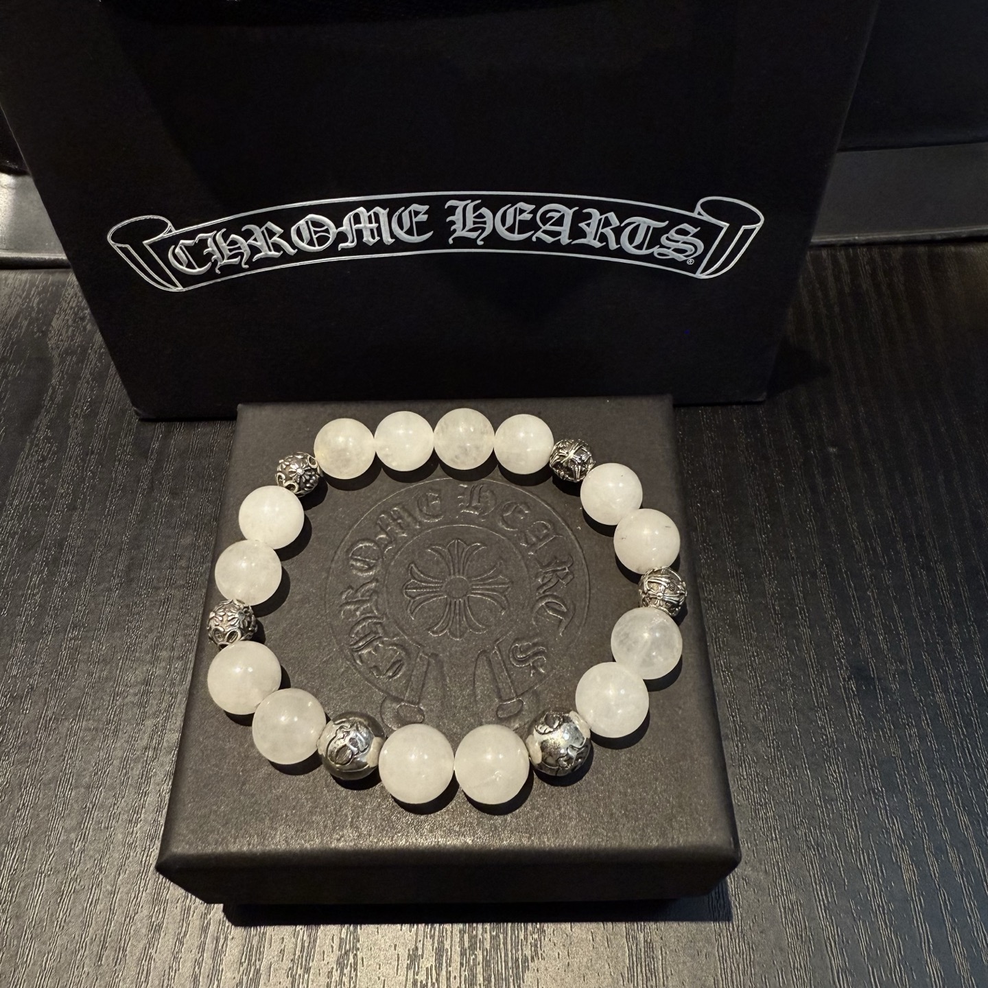  新款【专柜品质】Chrome Hearts克罗心 经典复古多元素手串手链 ，快手/ins/小红书热门，
