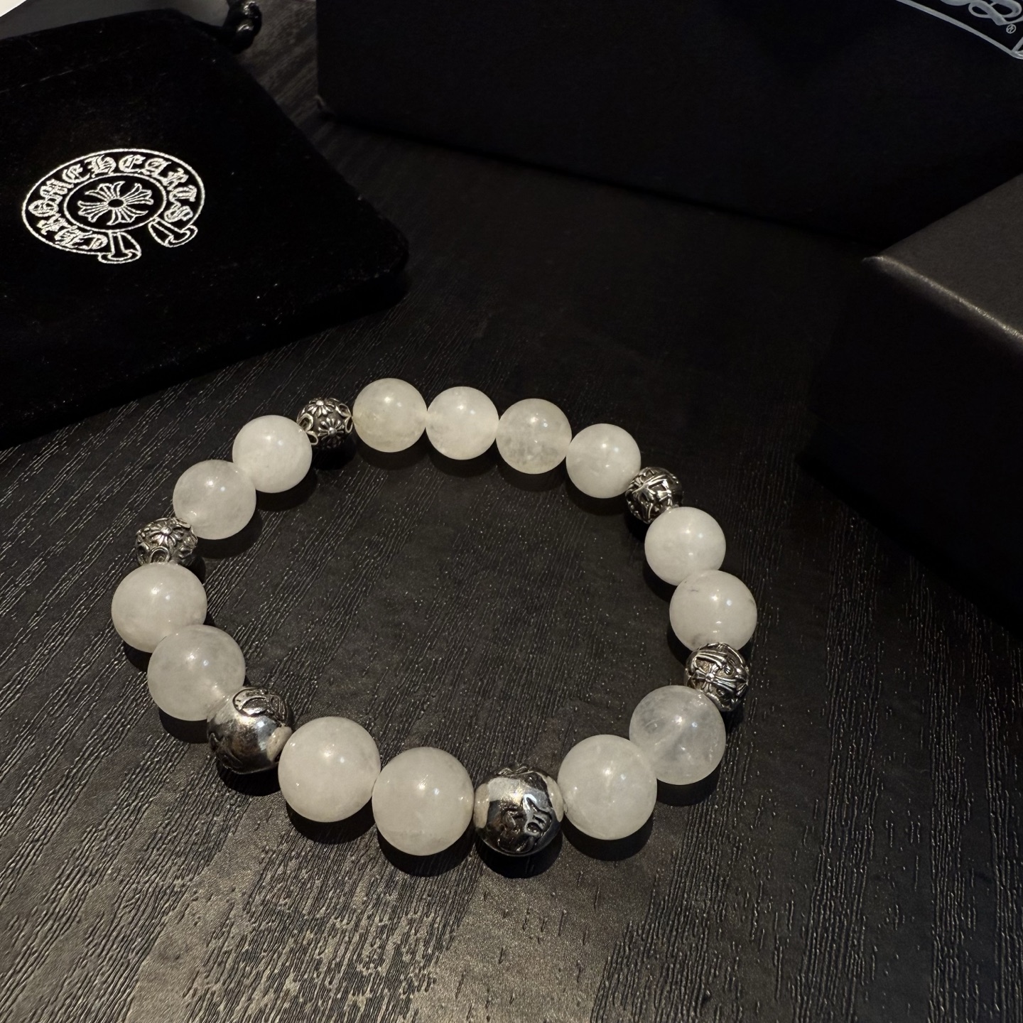  新款【专柜品质】Chrome Hearts克罗心 经典复古多元素手串手链 ，快手/ins/小红书热门，
