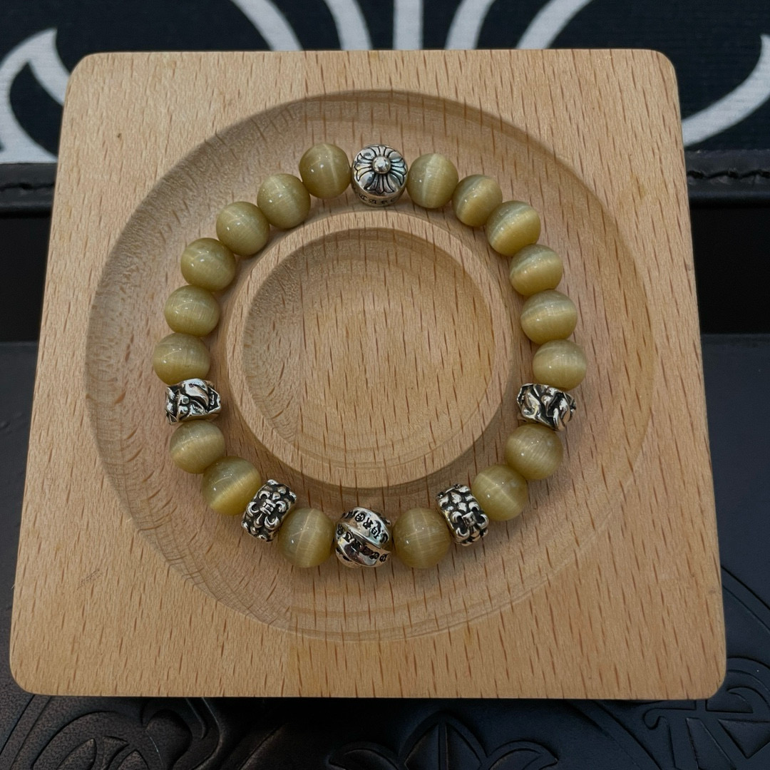 批 新款【专柜品质】Chrome Hearts克罗心 经典复古多元素手串手链 ，快手/ins/小红书热门