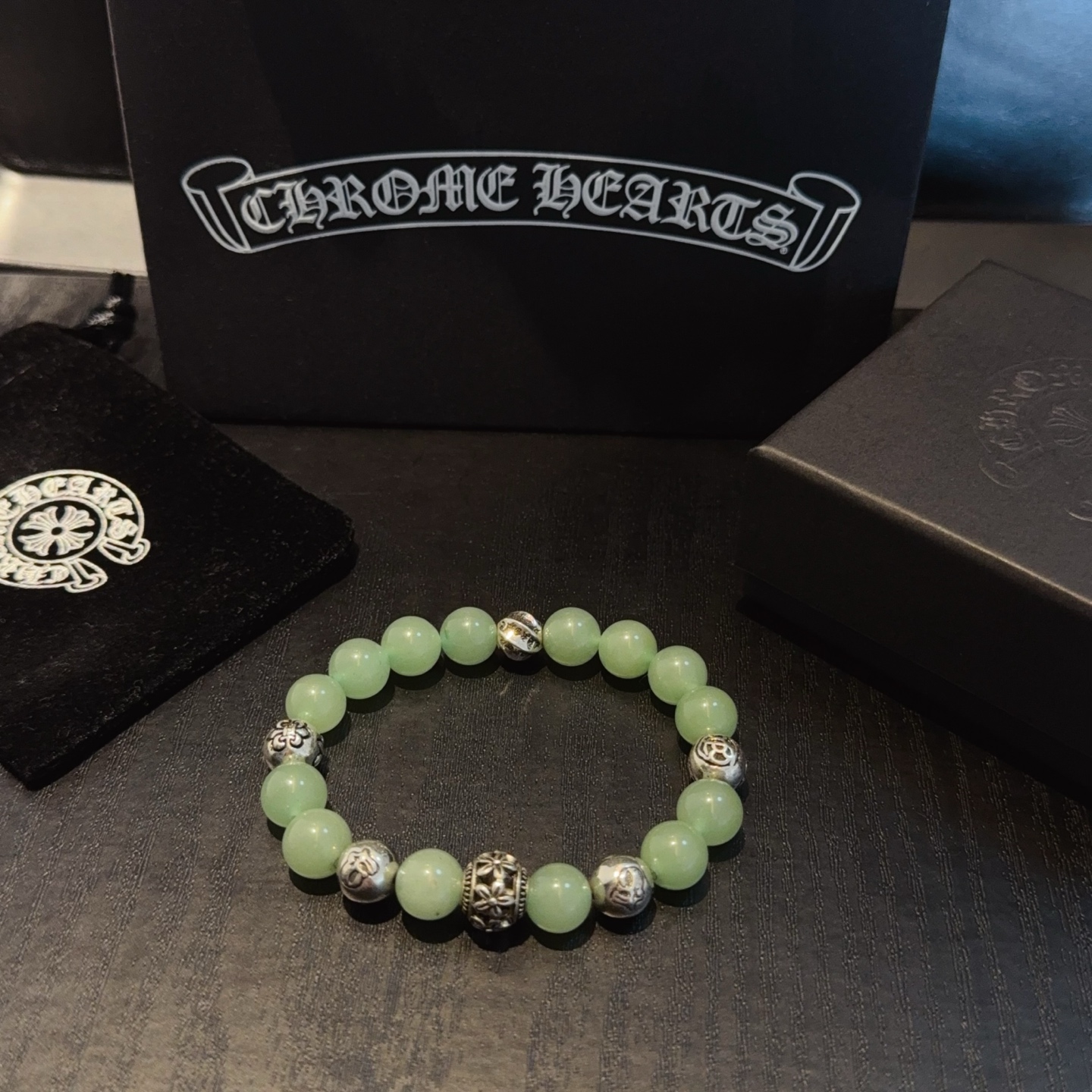  新款【专柜品质】Chrome Hearts克罗心 经典复古多元素手串手链 ，快手/ins/小红书热门，