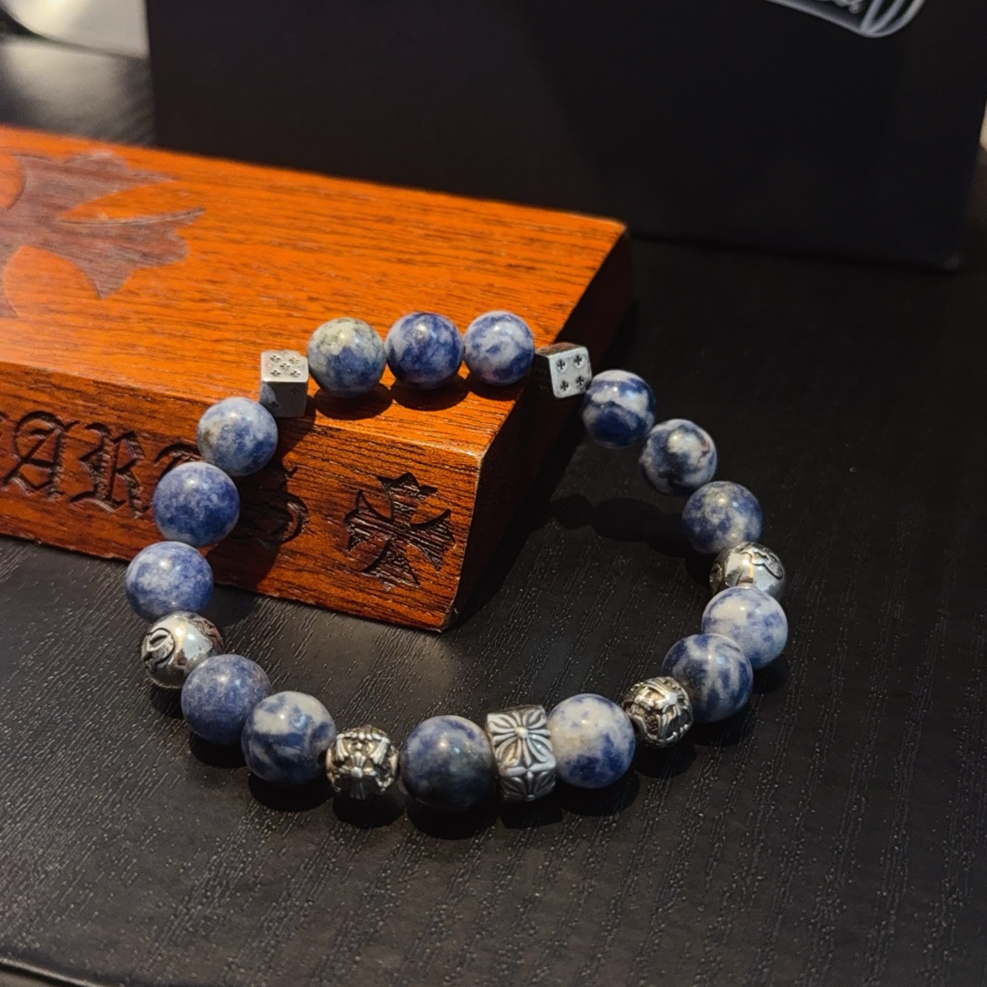  新款【专柜品质】Chrome Hearts克罗心 经典复古多元素手串手链 ，快手/ins/小红书热门，