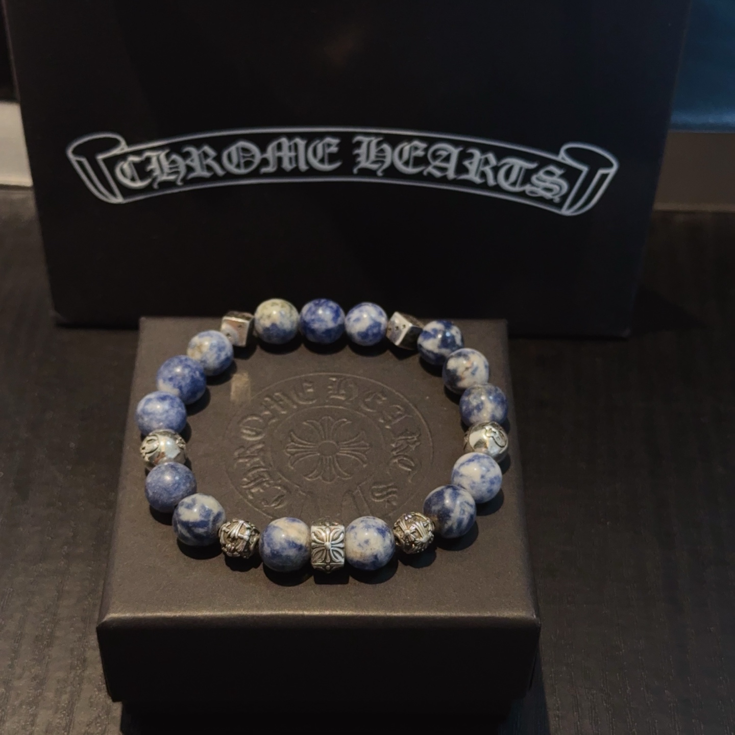  新款【专柜品质】Chrome Hearts克罗心 经典复古多元素手串手链 ，快手/ins/小红书热门，