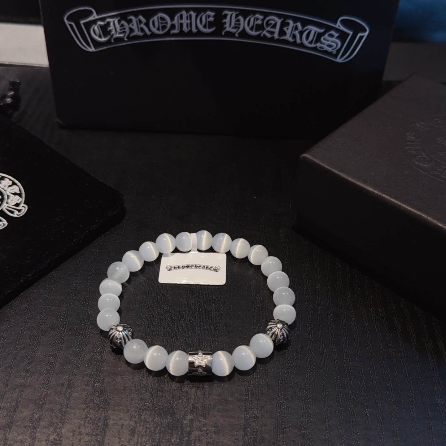  新款【专柜品质】Chrome Hearts克罗心 经典复古多元素手串手链 ，快手/ins/小红书热门，