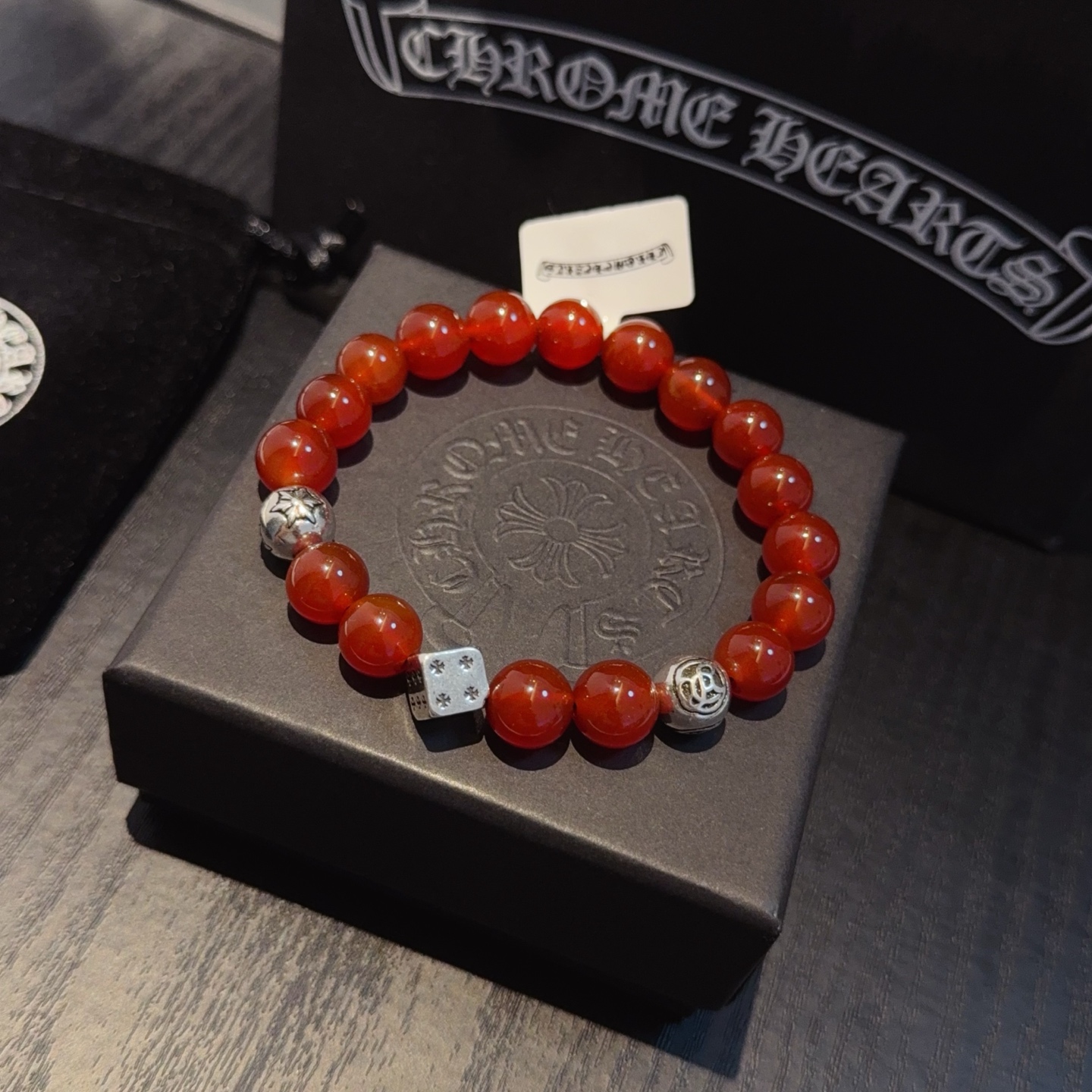 批 新款【专柜品质】Chrome Hearts克罗心 经典复古多元素手串手链 ，快手/ins/小红书热门
