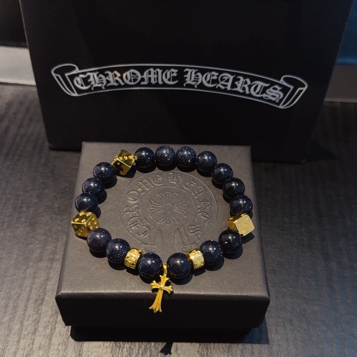  新款【专柜品质】Chrome Hearts克罗心 经典复古多元素手串手链 ，快手/ins/小红书热门，