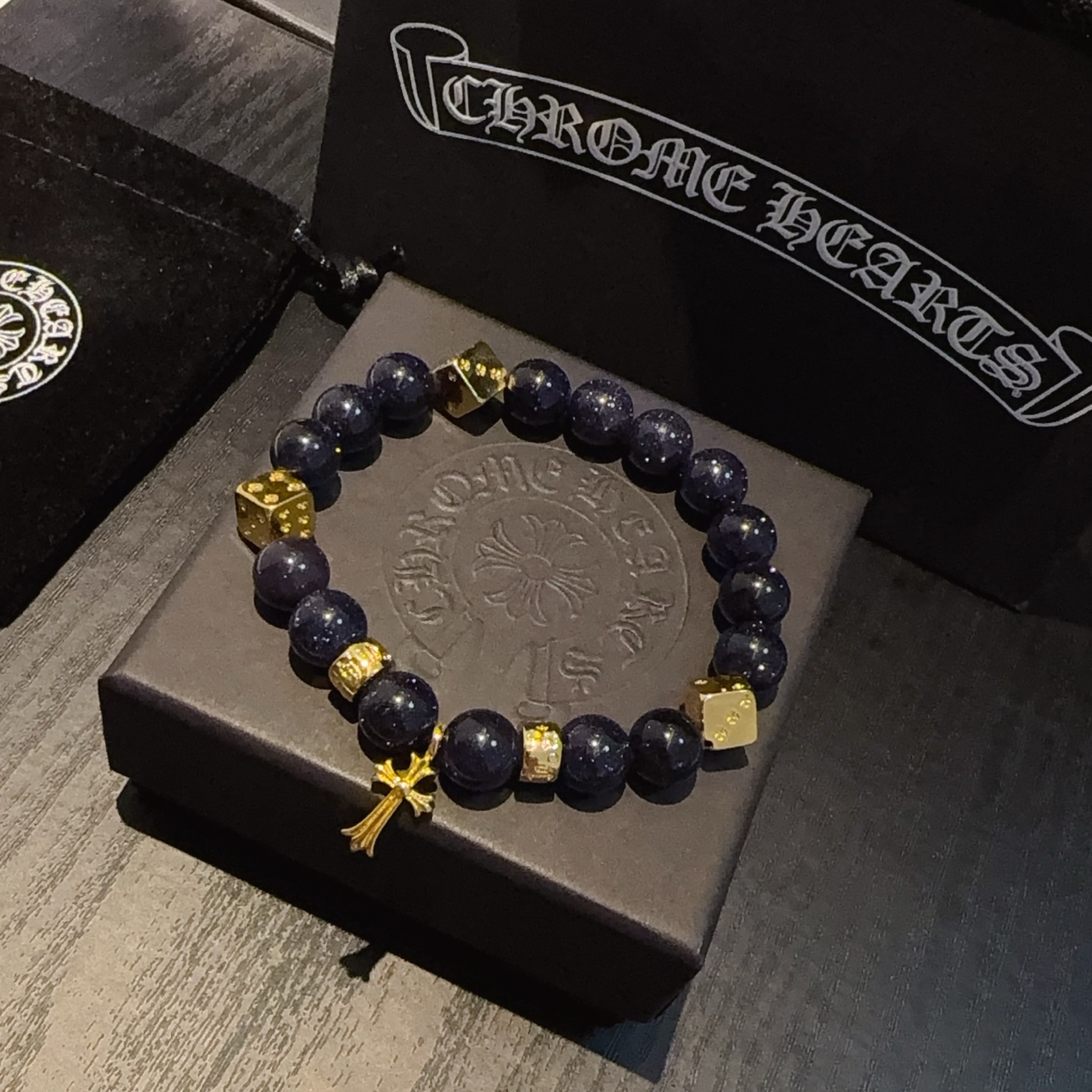  新款【专柜品质】Chrome Hearts克罗心 经典复古多元素手串手链 ，快手/ins/小红书热门，