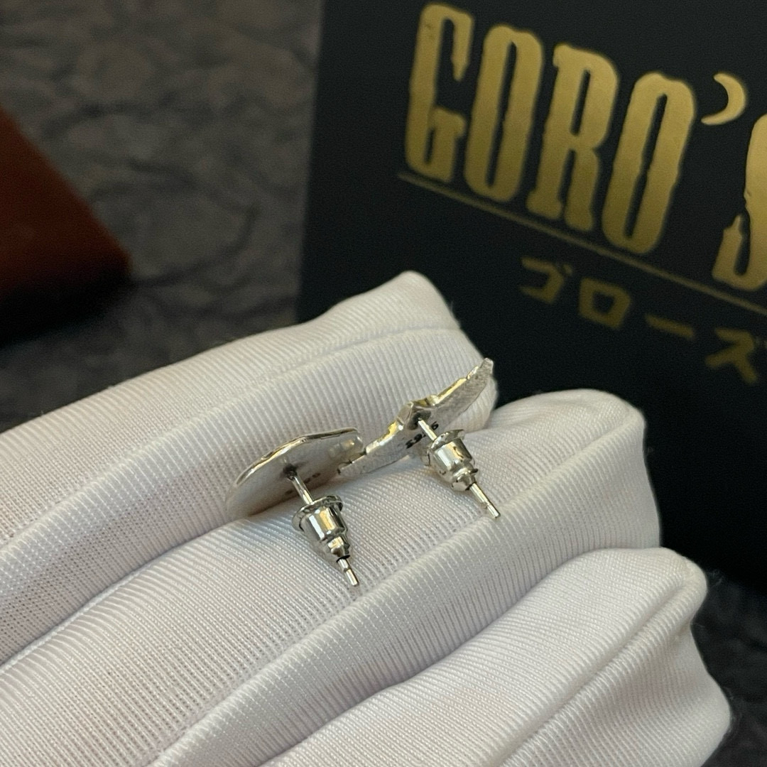 批  【新品上架】Goro’s高桥吾郎复古点金飞鸟耳钉，顶级版本 认准独家拍摄 主攻高端市场 绝对区别普
