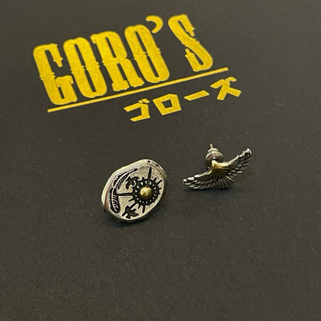 批  【新品上架】Goro’s高桥吾郎复古点金飞鸟耳钉，顶级版本 认准独家拍摄 主攻高端市场 绝对区别普