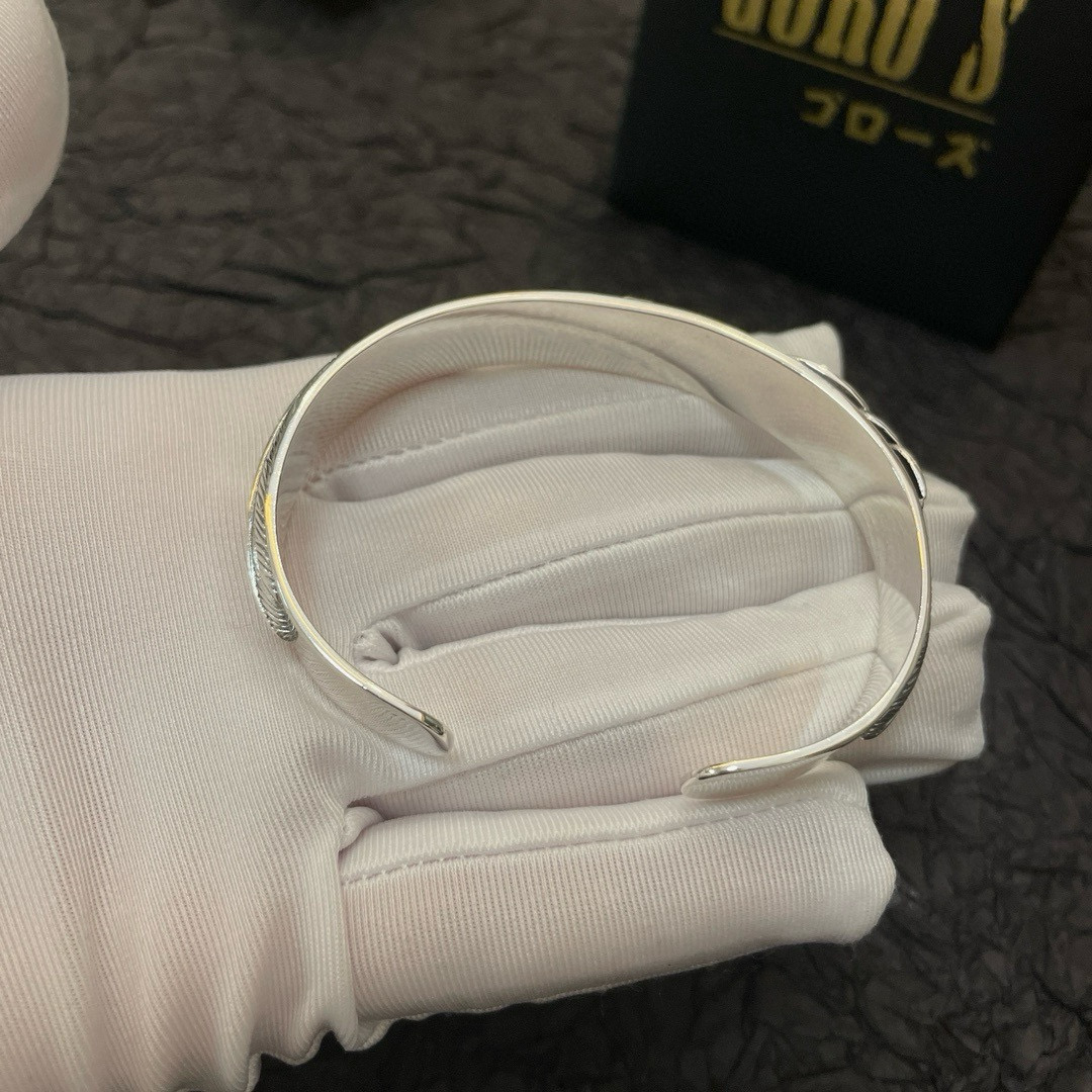 批  【新品上架】Goro’s高桥吾郎点金飞鸟羽毛手镯 顶级版本 认准独家拍摄 主攻高端市场 快手/in