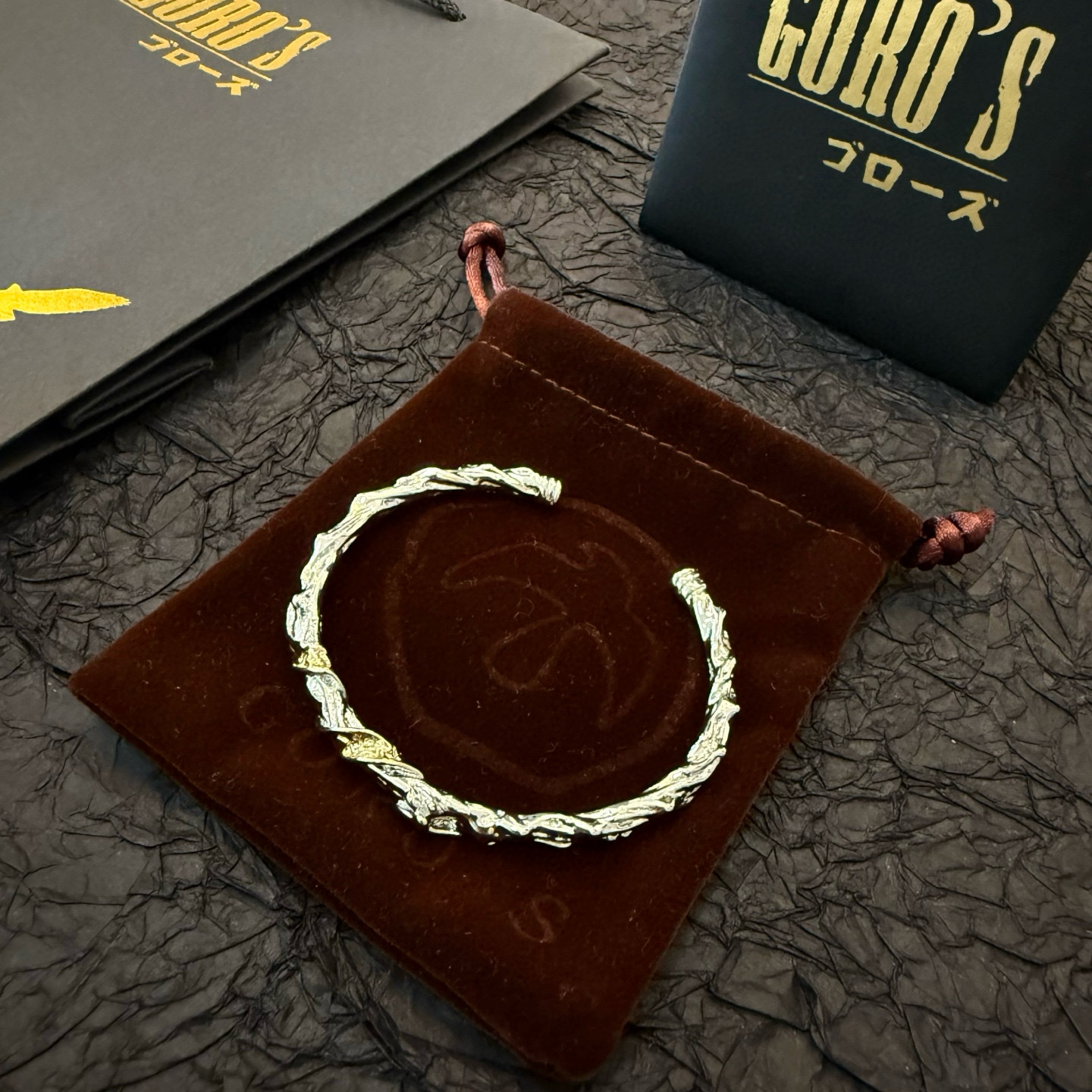 批   【新品上架】Goro’s高桥吾郎开口手镯 顶级版本 认准独家拍摄 主攻高端市场 绝对区别普通版本