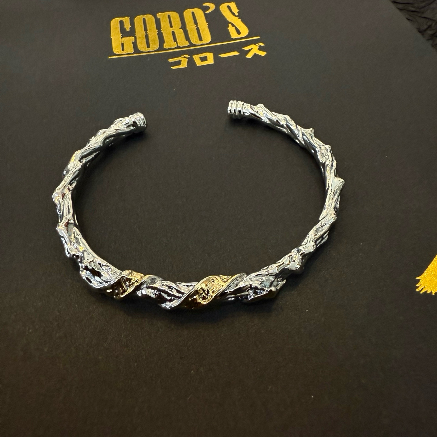 批   【新品上架】Goro’s高桥吾郎开口手镯 顶级版本 认准独家拍摄 主攻高端市场 绝对区别普通版本