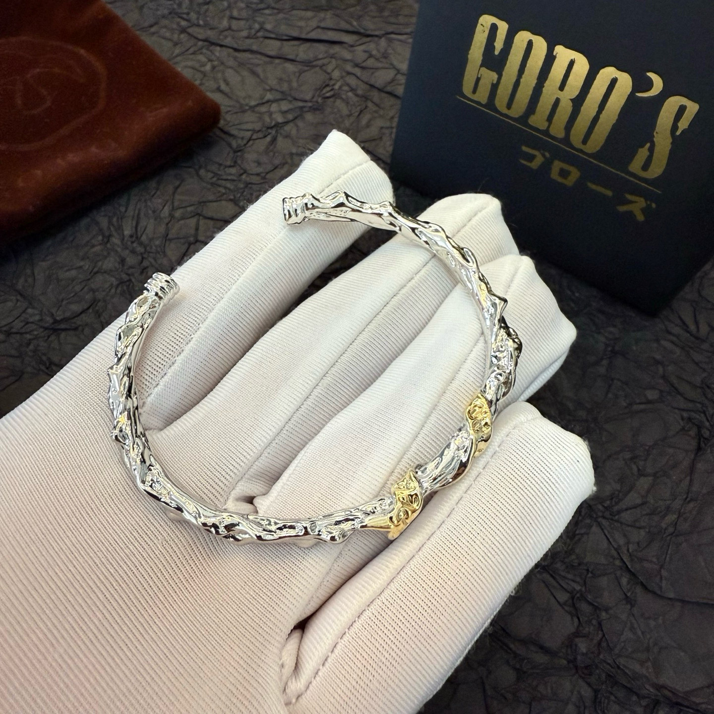 批   【新品上架】Goro’s高桥吾郎开口手镯 顶级版本 认准独家拍摄 主攻高端市场 绝对区别普通版本