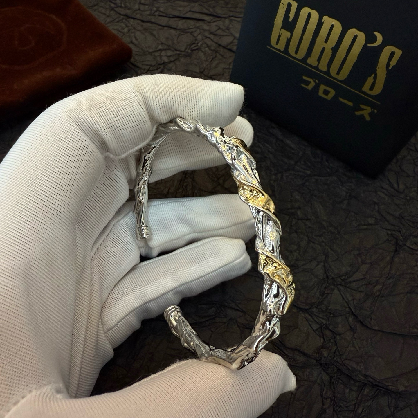 批   【新品上架】Goro’s高桥吾郎开口手镯 顶级版本 认准独家拍摄 主攻高端市场 绝对区别普通版本