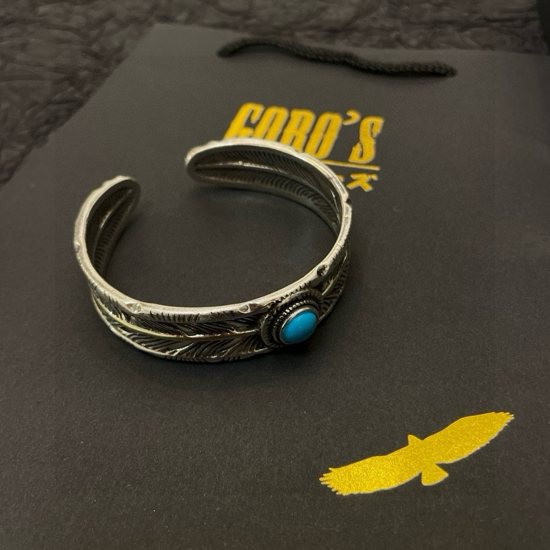 批  【新品上架】Goro’s高桥吾郎羽毛松石手镯 顶级版本 认准独家拍摄 主攻高端市场 绝对区别普通版